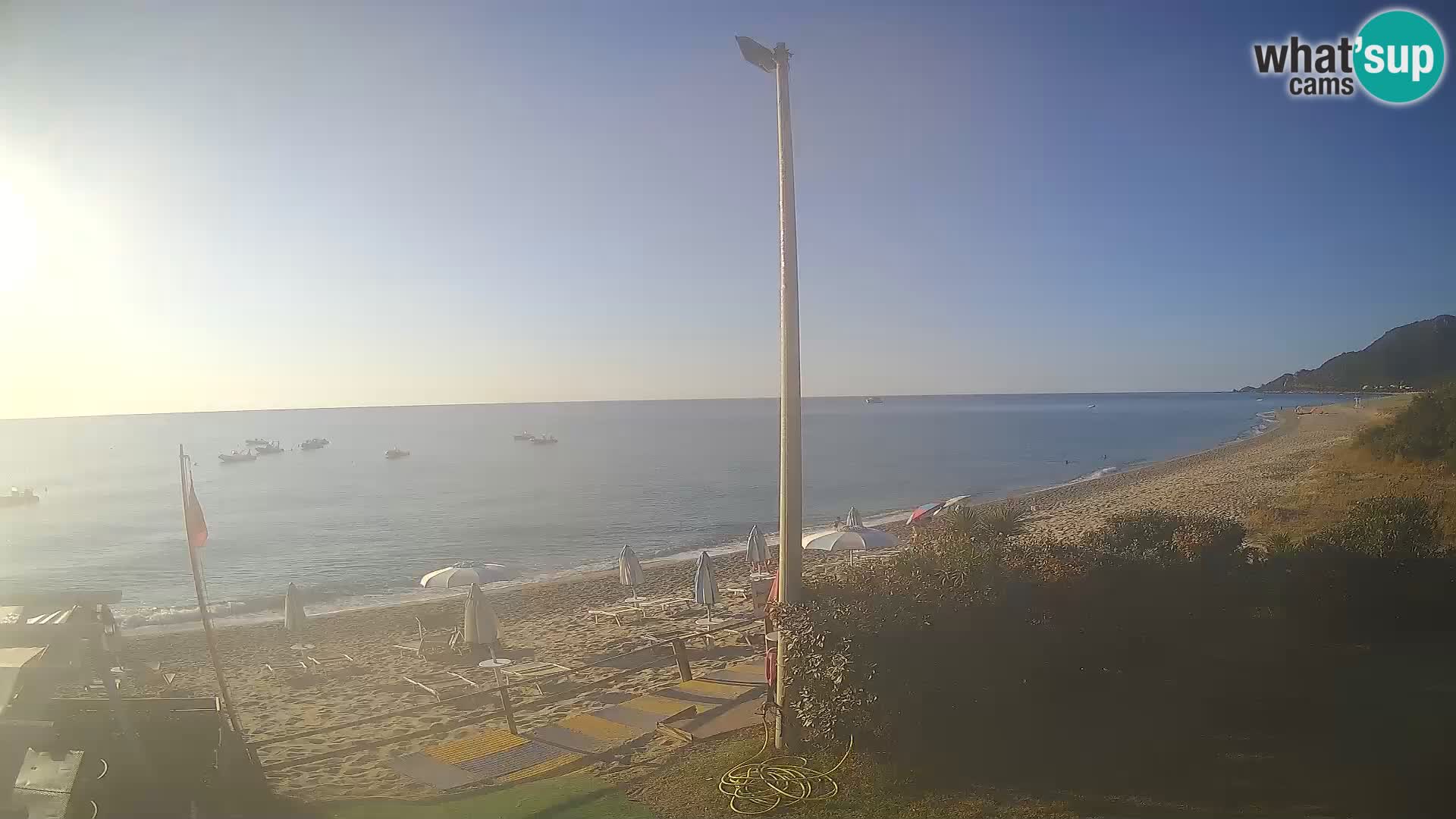 LIVE webcam Museddu beach – Ogliastra – Sardinia – Italy
