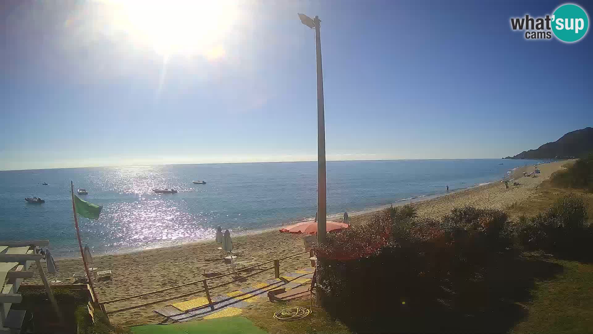 LIVE webcam Museddu beach – Ogliastra – Sardinia – Italy