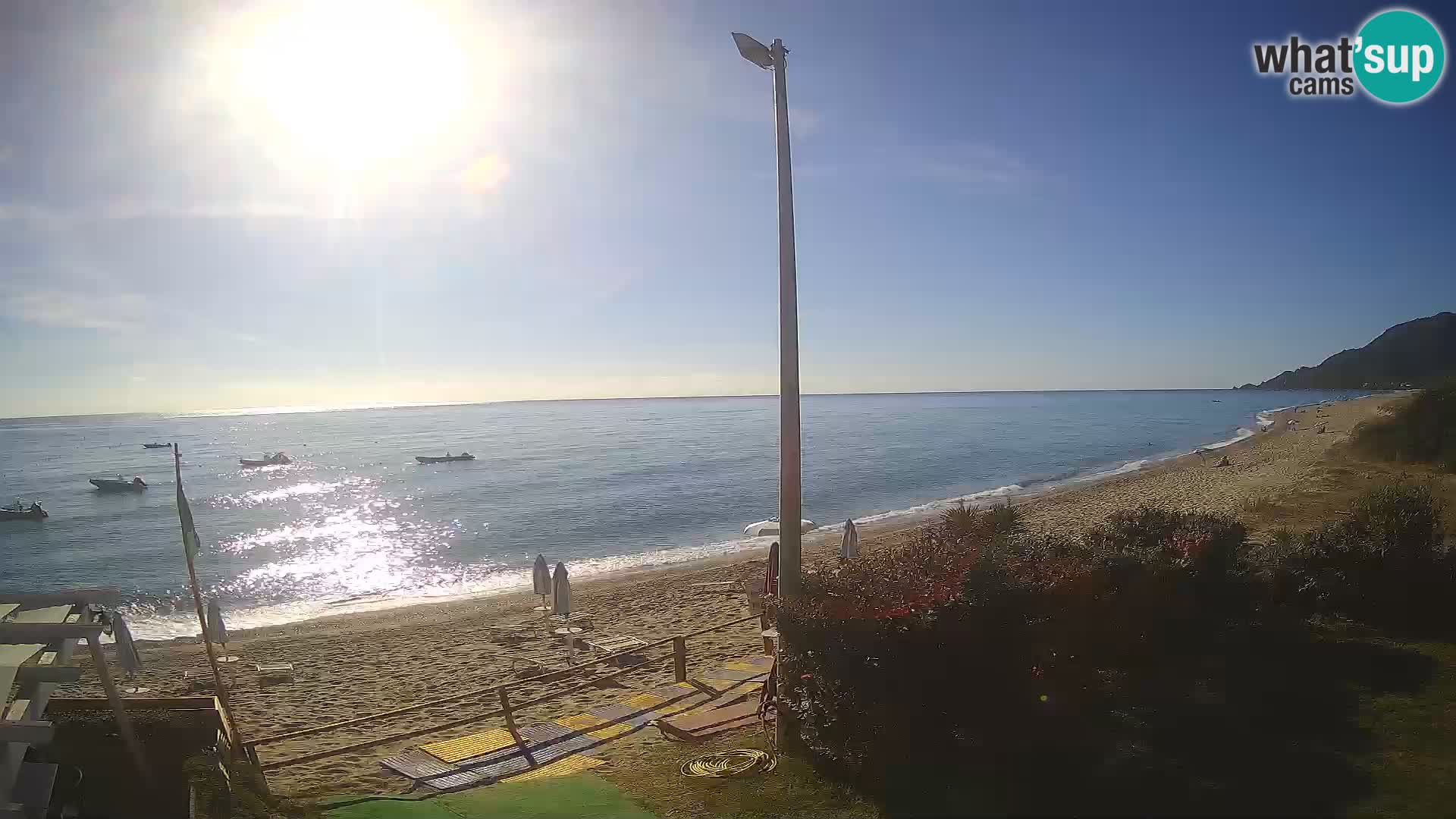 Camera en vivo playa Museddu – Ogliastra – Cerdeña – Italia