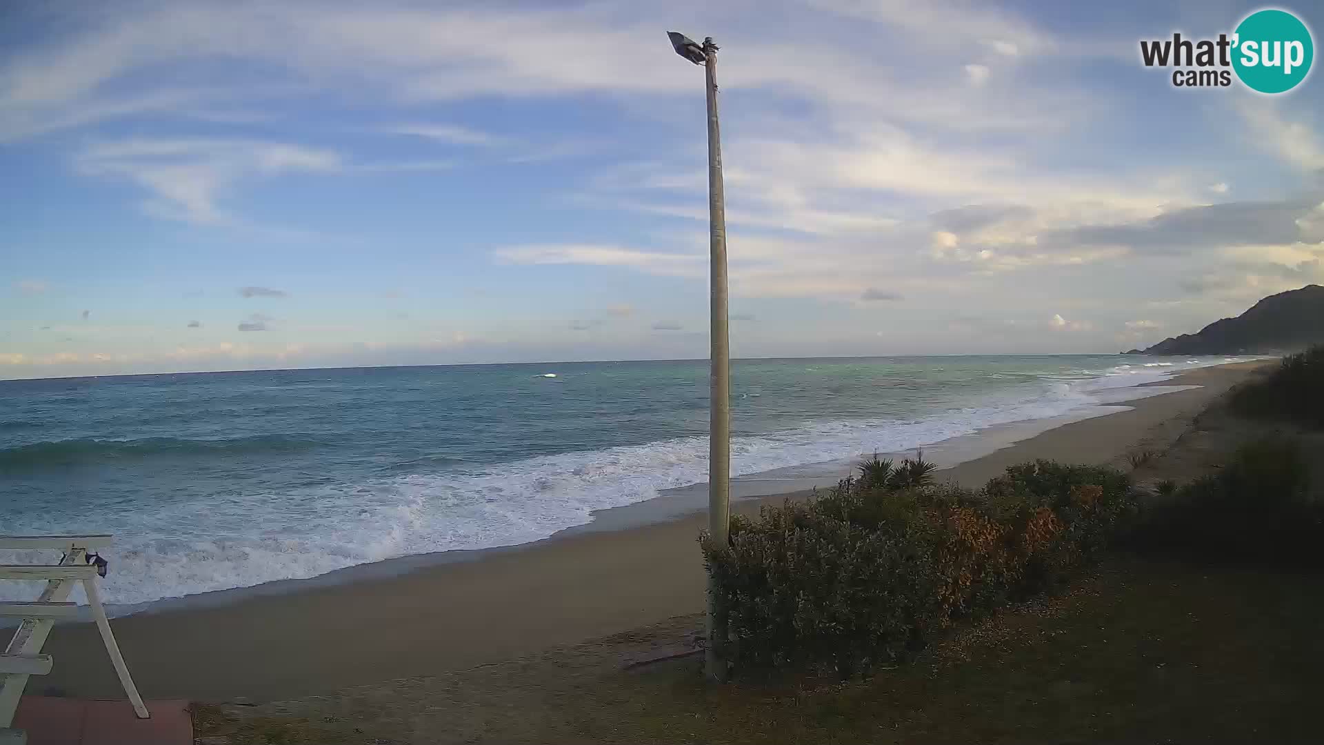 LIVE webcam Museddu beach – Ogliastra – Sardinia – Italy