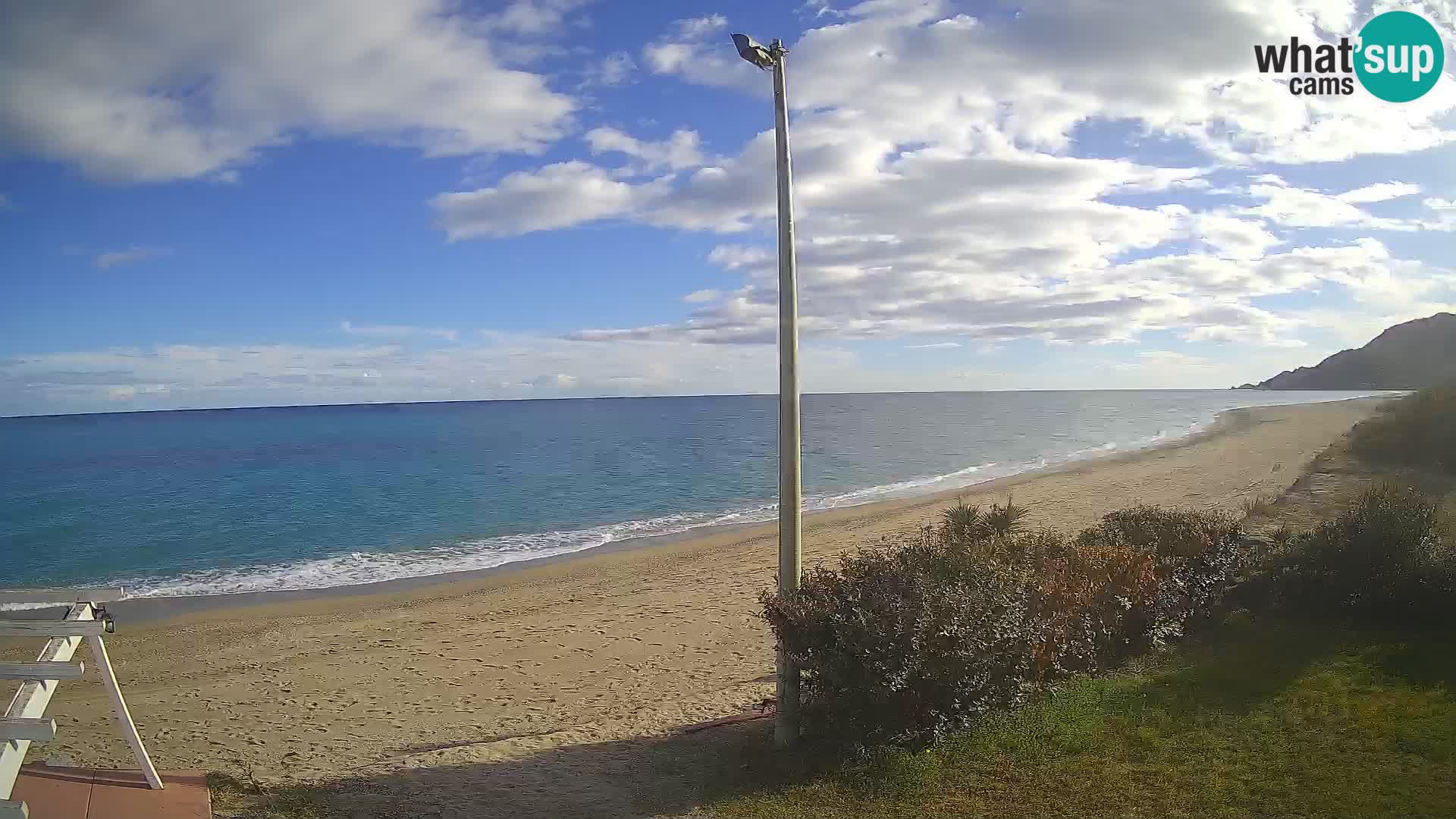 Webcam plage Museddu – Ogliastra livecam Sardaigne – Italie