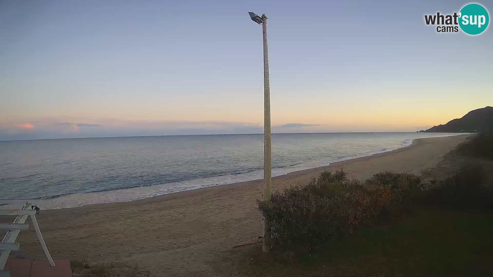 LIVE webcam Museddu beach – Ogliastra – Sardinia – Italy