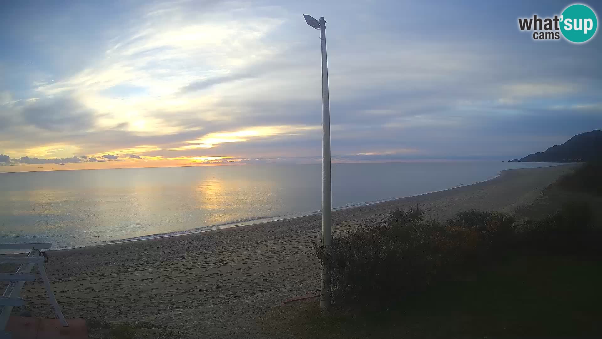 LIVE webcam Museddu beach – Ogliastra – Sardinia – Italy