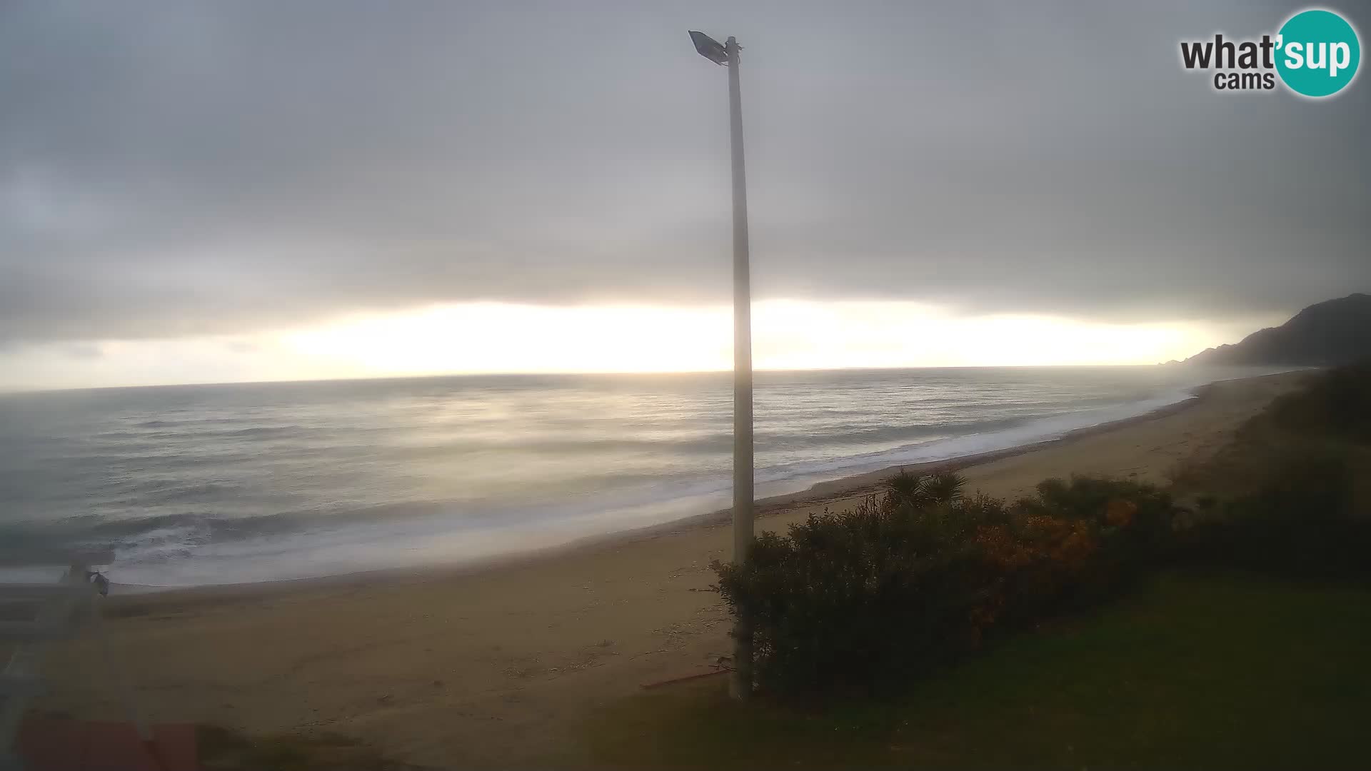 Webcam plage Museddu – Ogliastra livecam Sardaigne – Italie