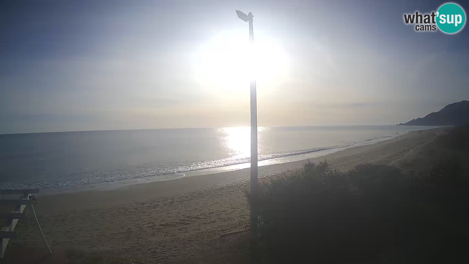 Camera en vivo playa Museddu – Ogliastra – Cerdeña – Italia