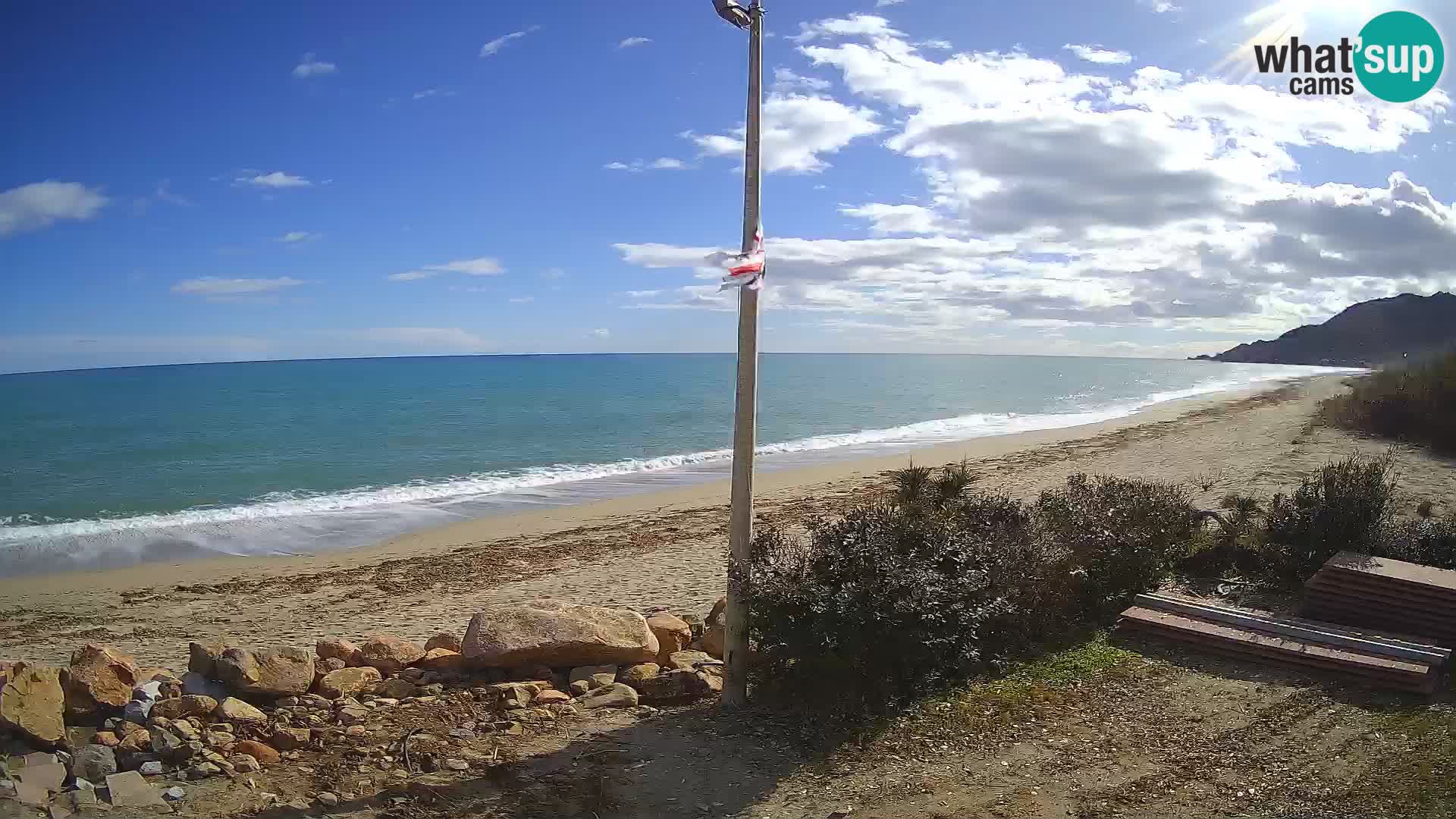 Webcam Museddu Strand – Ogliastra – Sardinien – Italien