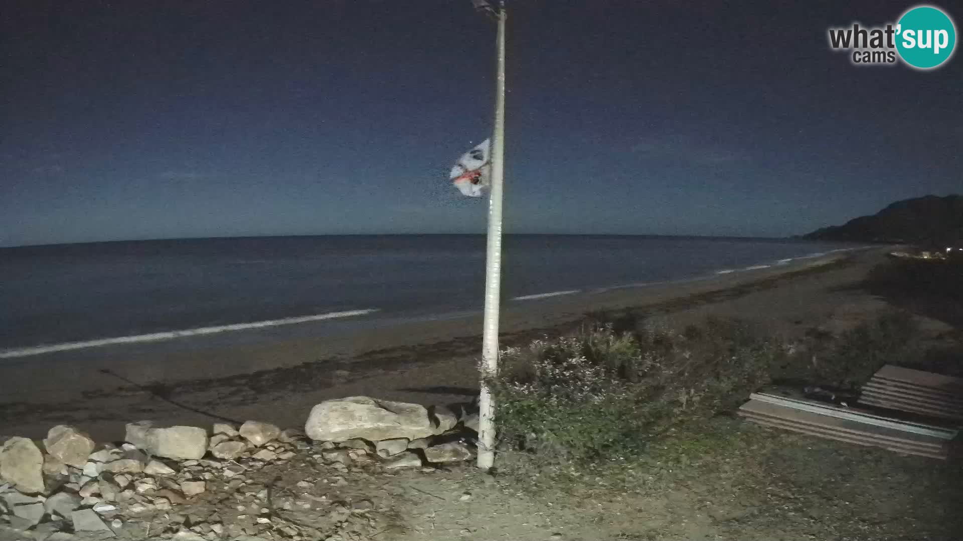 LIVE webcam Museddu beach – Ogliastra – Sardinia – Italy