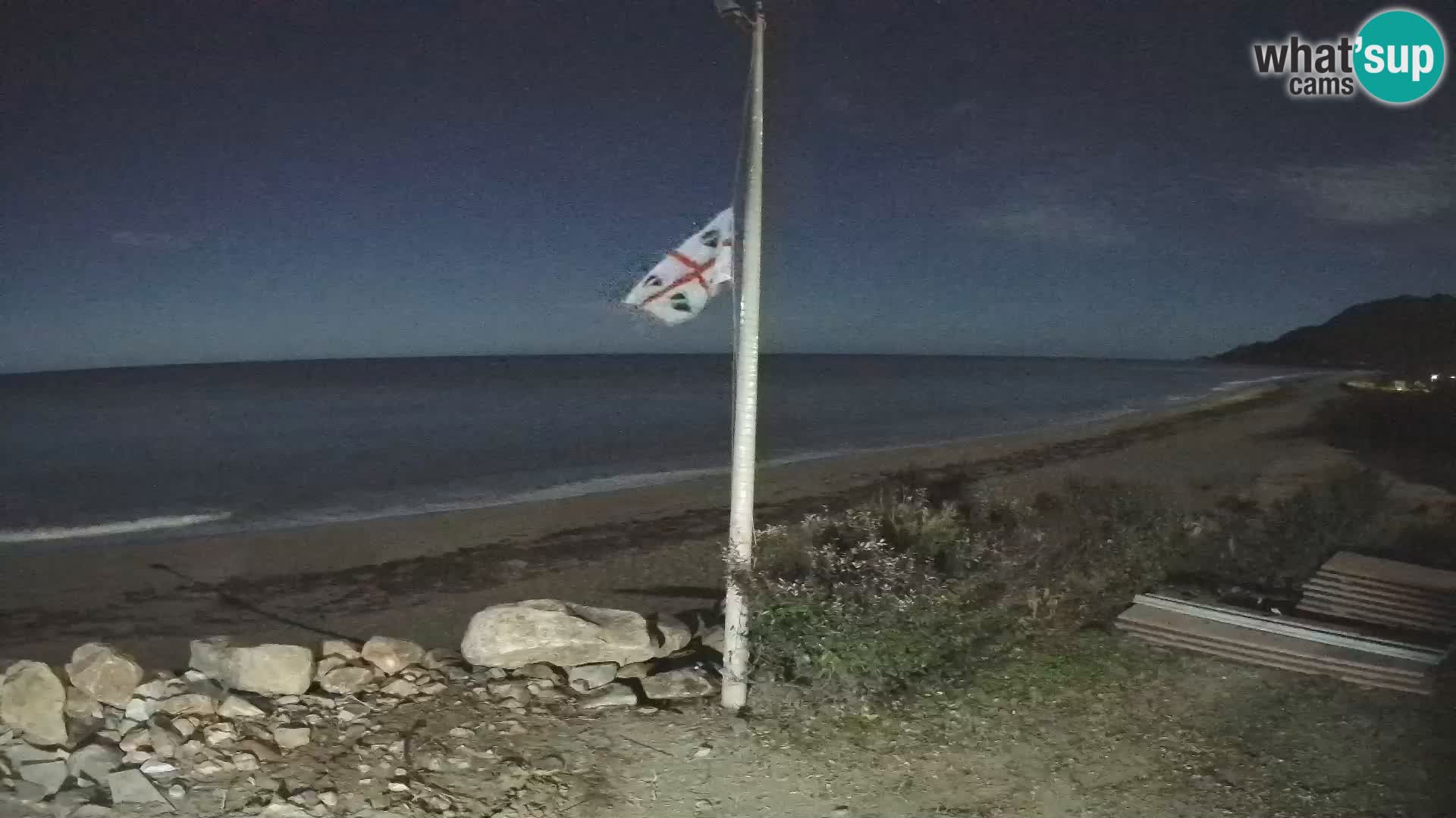 LIVE webcam Museddu beach – Ogliastra – Sardinia – Italy