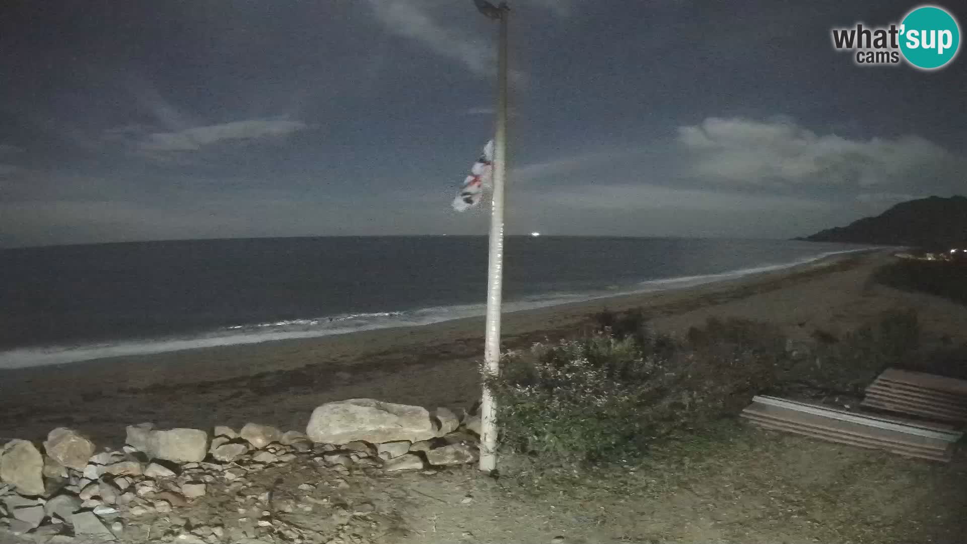 Web kamera plaža Museddu – Ogliastra – Sardinija – Italija