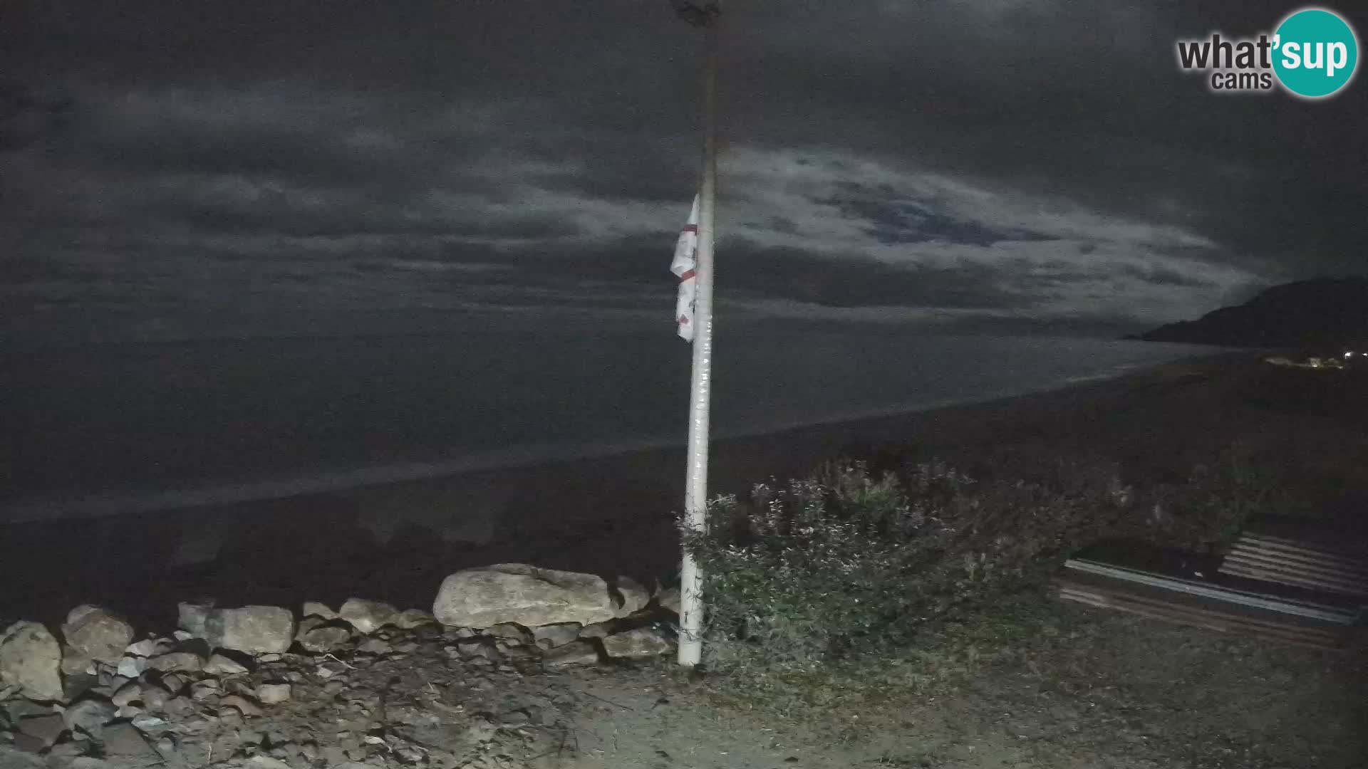 Camera en vivo playa Museddu – Ogliastra – Cerdeña – Italia