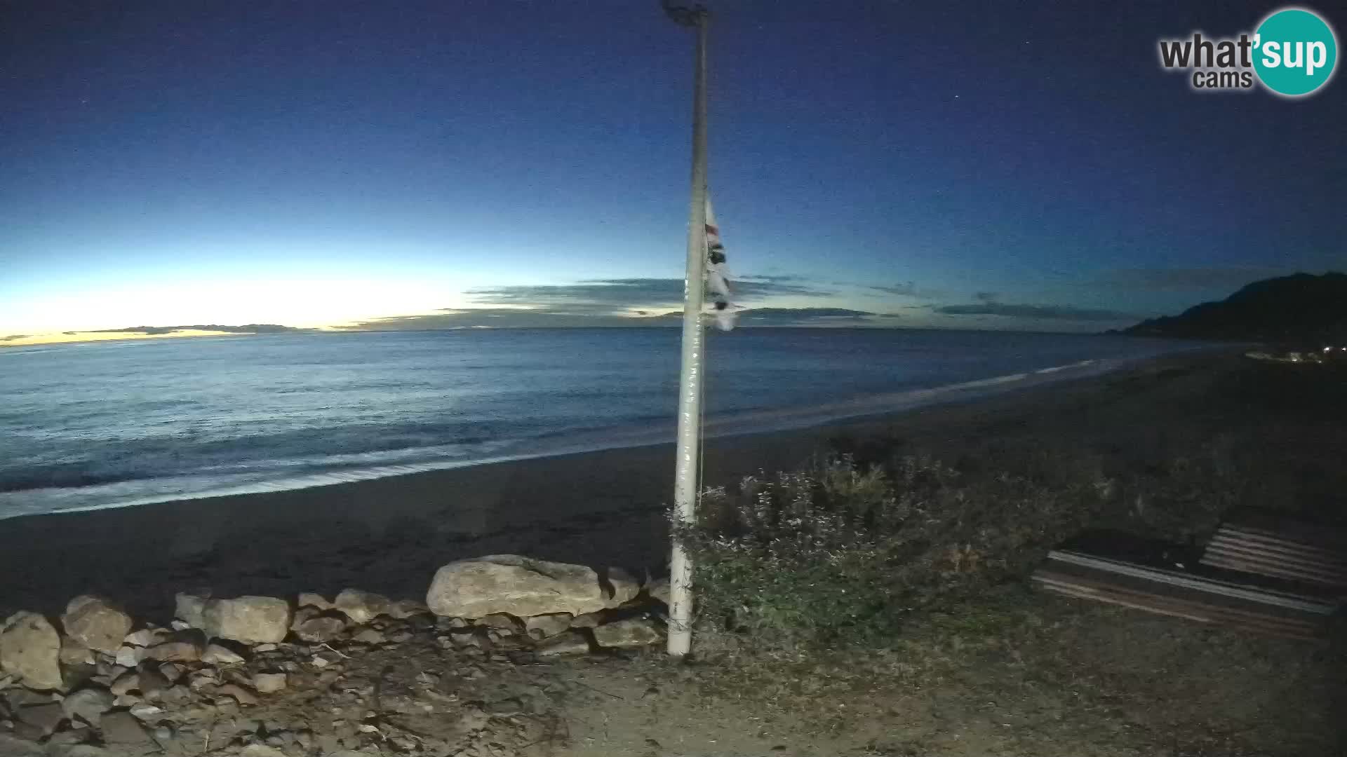 LIVE webcam spiaggia di Museddu – Ogliastra – Sardegna