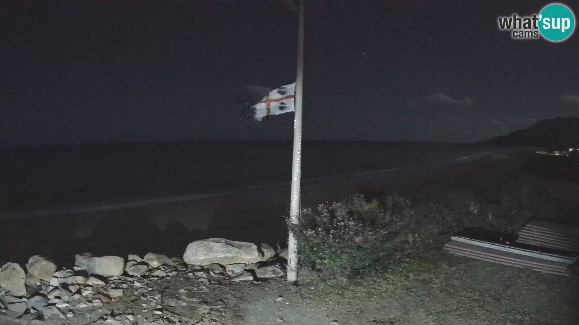 Webcam plage Museddu – Ogliastra livecam Sardaigne – Italie