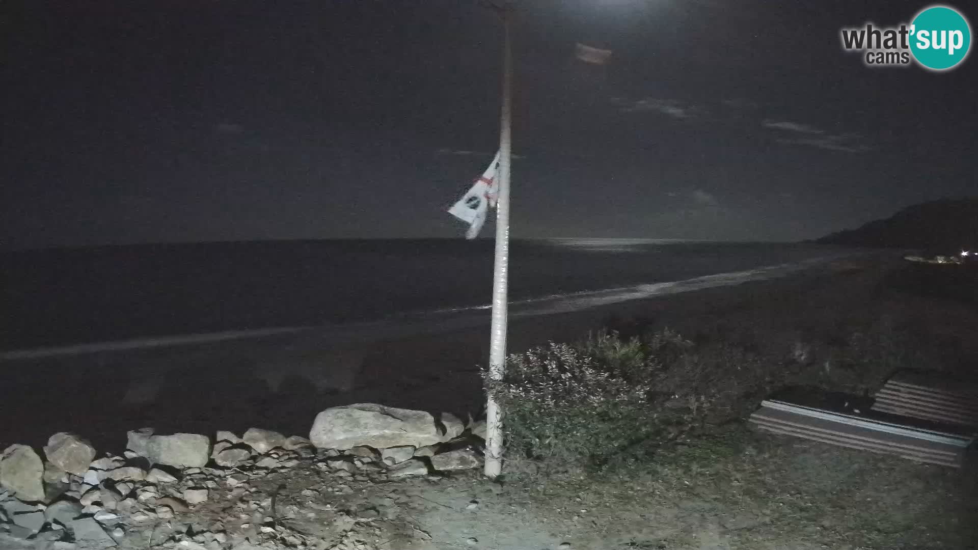 Web kamera plaža Museddu – Ogliastra – Sardinija – Italija