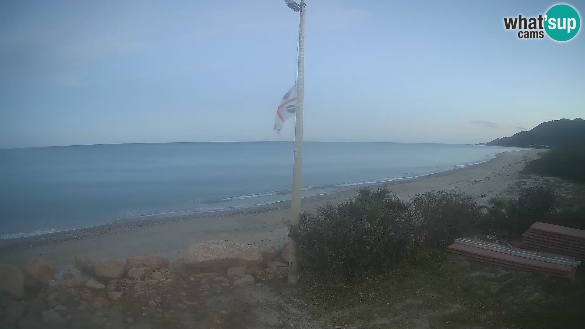 LIVE webcam Museddu beach – Ogliastra – Sardinia – Italy