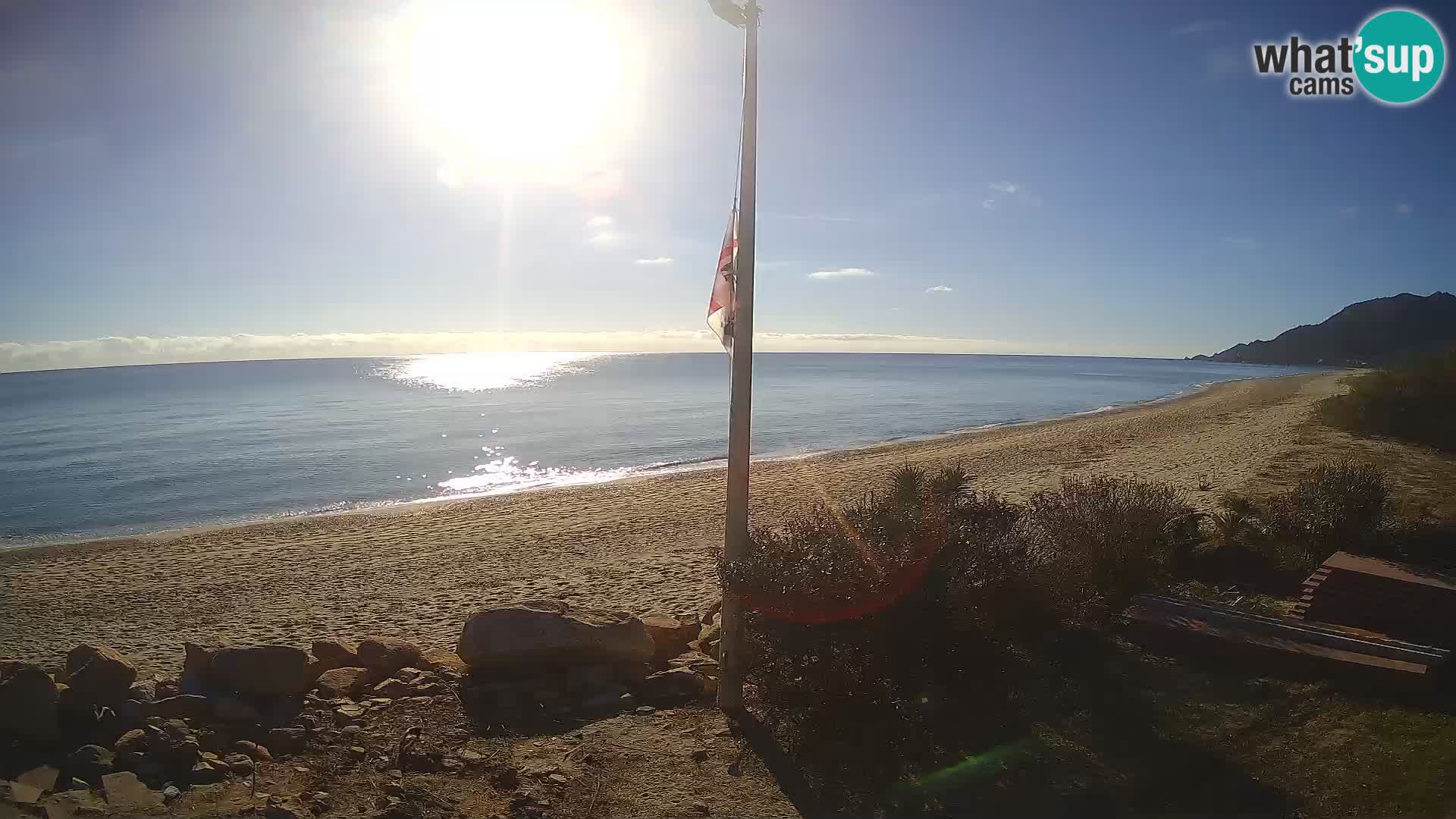 LIVE webcam spiaggia di Museddu – Ogliastra – Sardegna