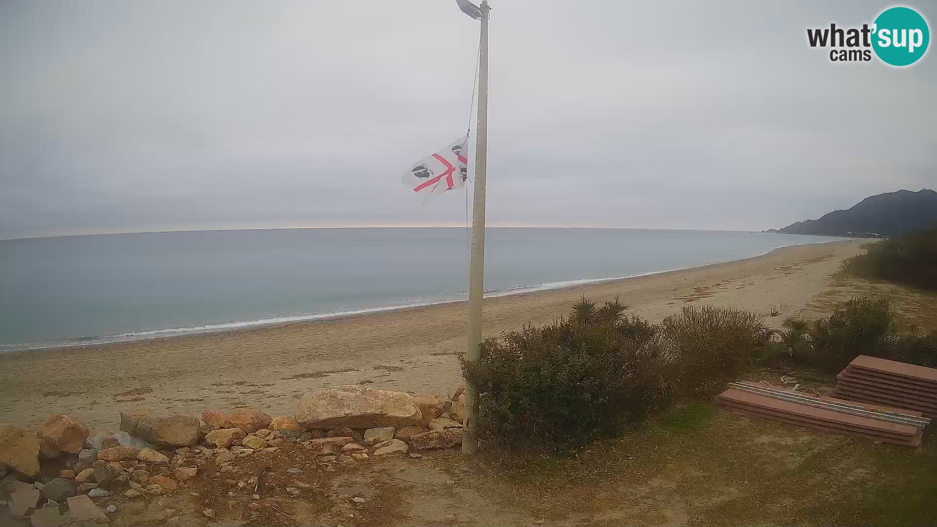 LIVE webcam Museddu beach – Ogliastra – Sardinia – Italy