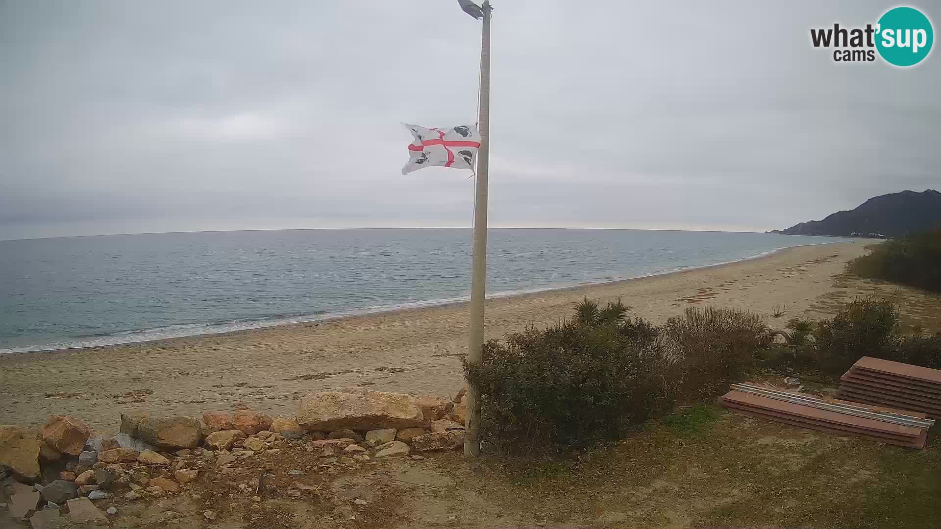 Web kamera plaža Museddu – Ogliastra – Sardinija – Italija