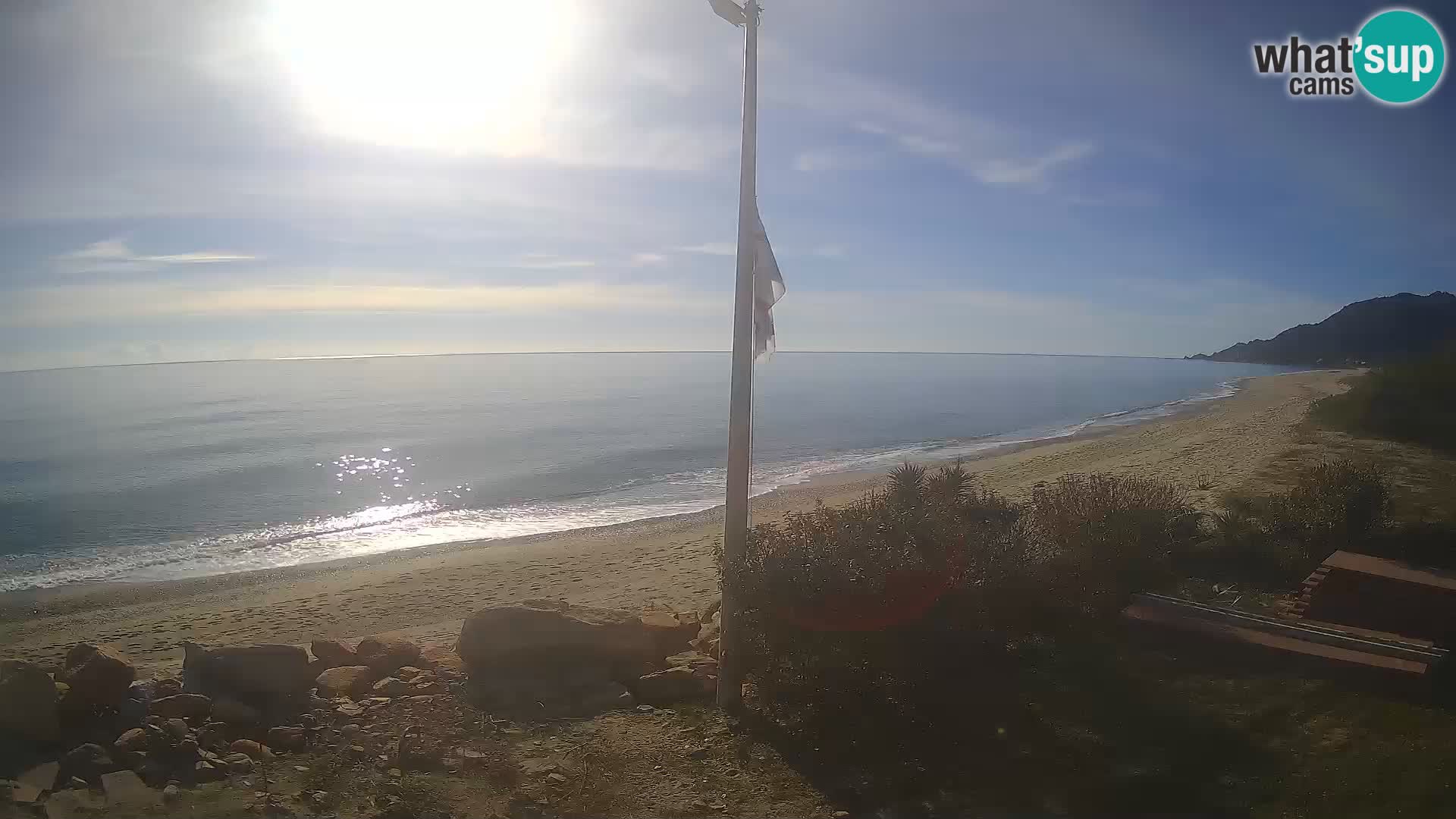 LIVE webcam Museddu beach – Ogliastra – Sardinia – Italy