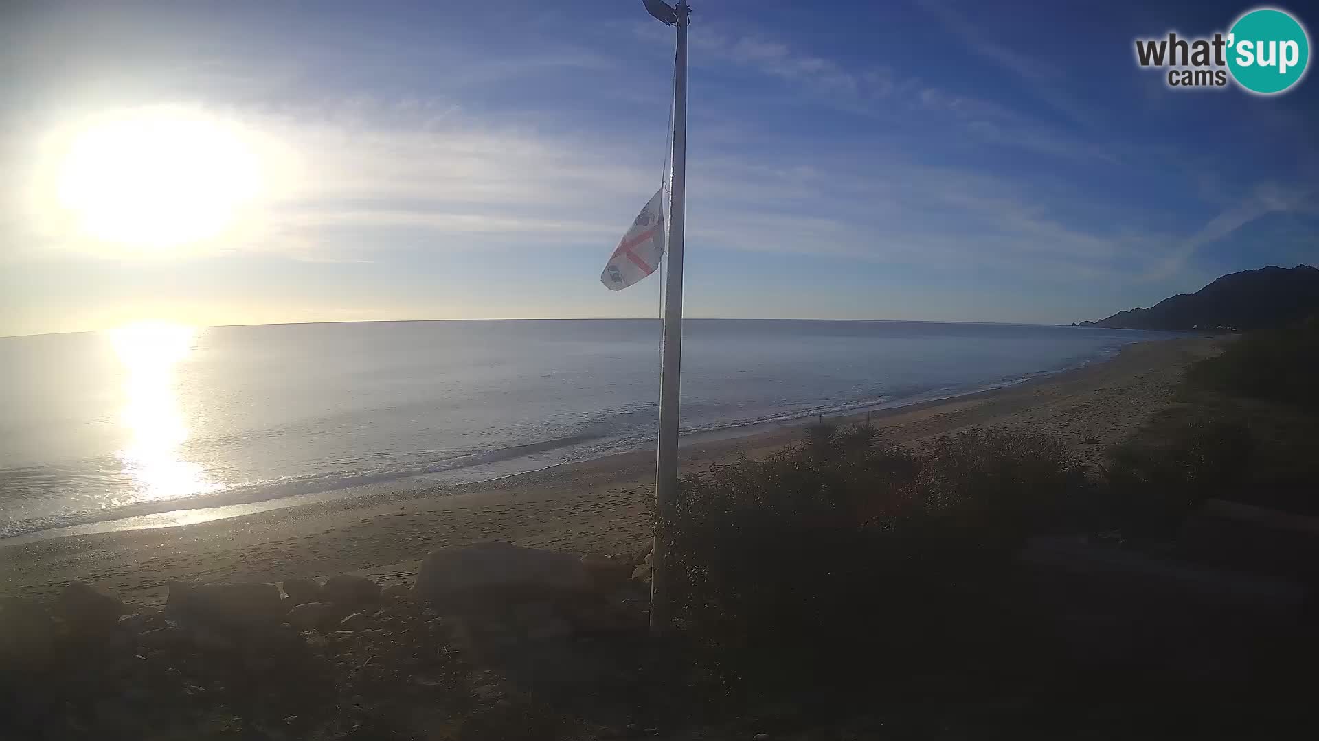 LIVE webcam spiaggia di Museddu – Ogliastra – Sardegna