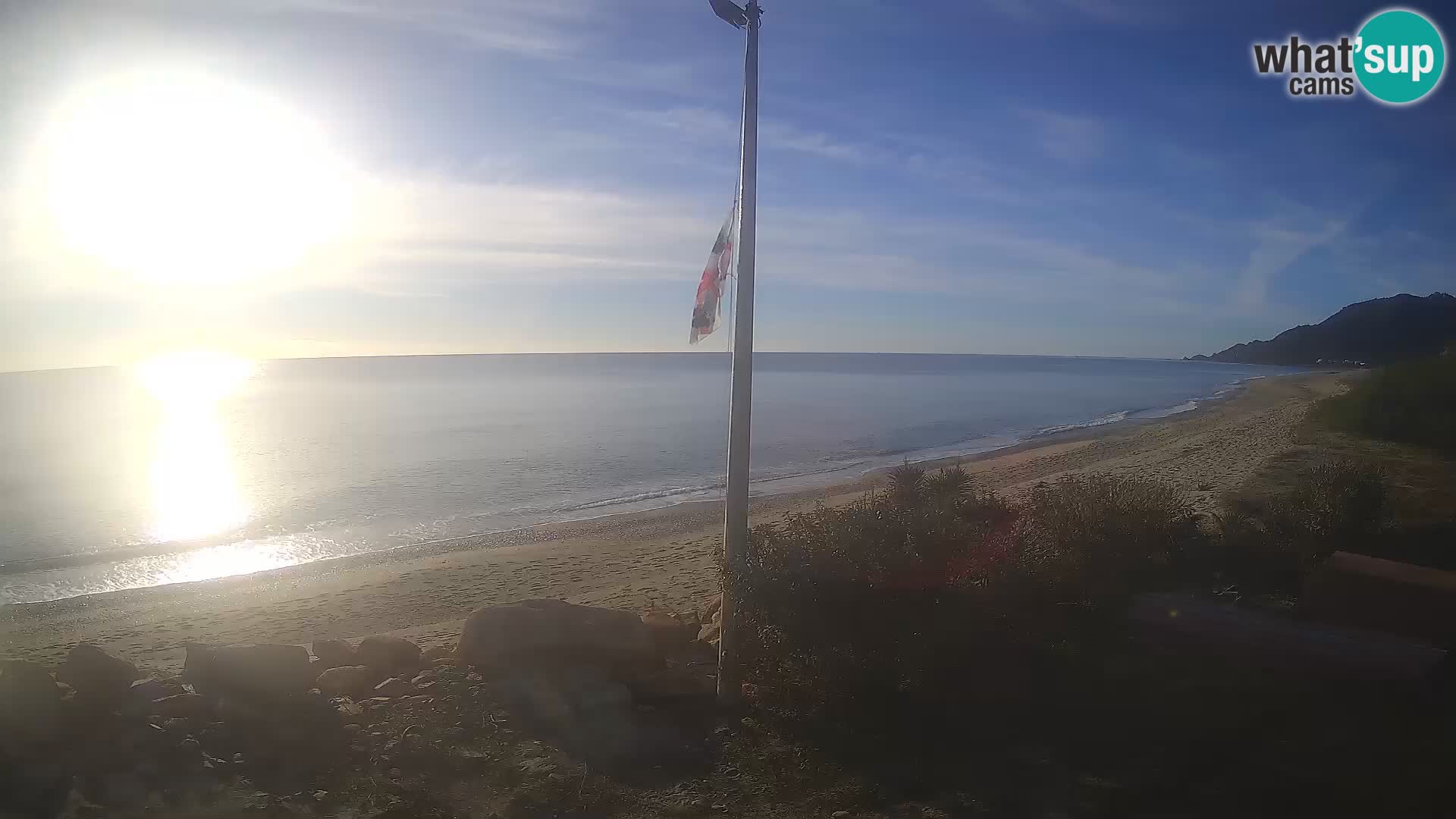 Webcam Museddu Strand – Ogliastra – Sardinien – Italien