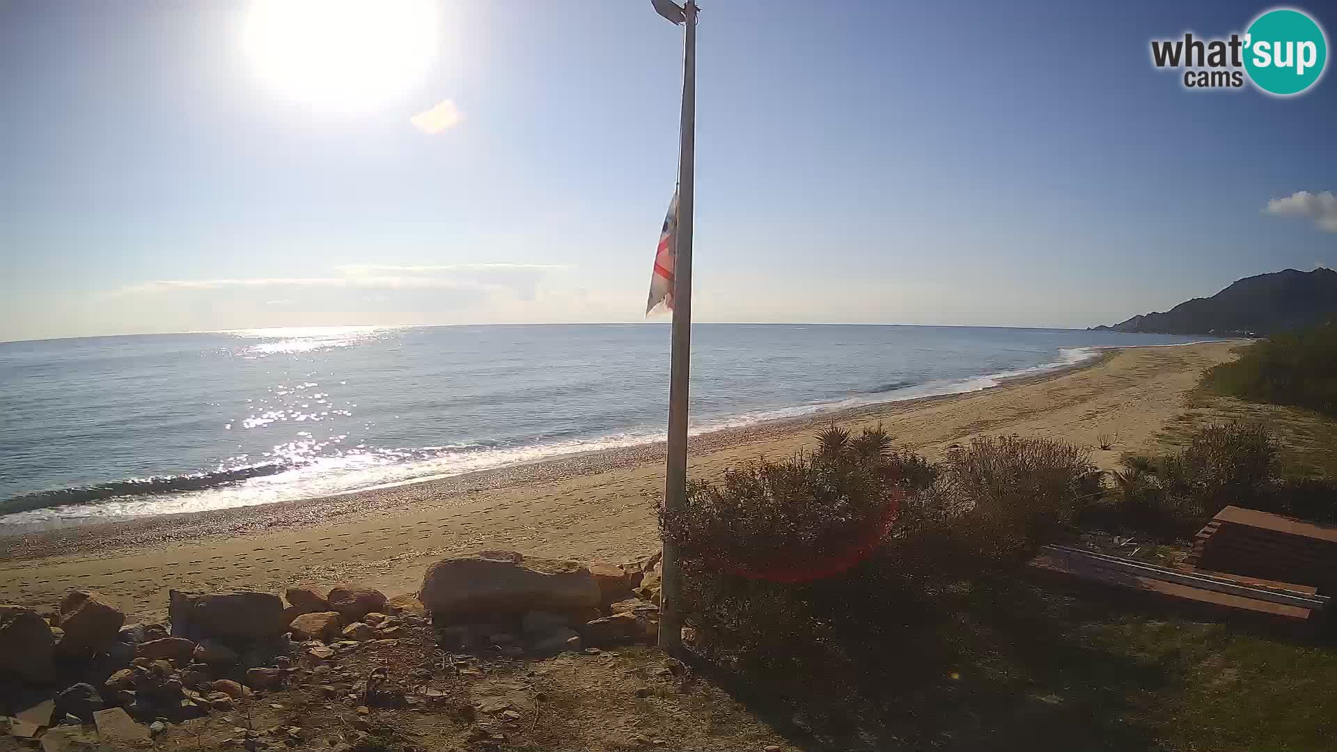 Web kamera plaža Museddu – Ogliastra – Sardinija – Italija