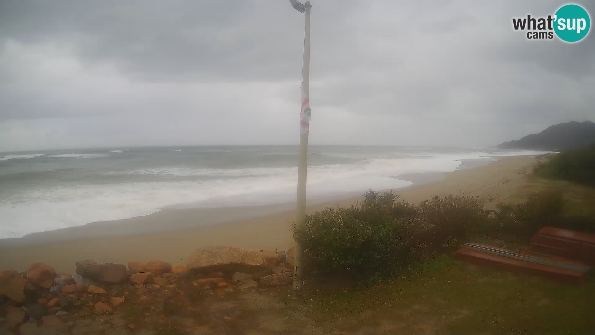 Web kamera plaža Museddu – Ogliastra – Sardinija – Italija