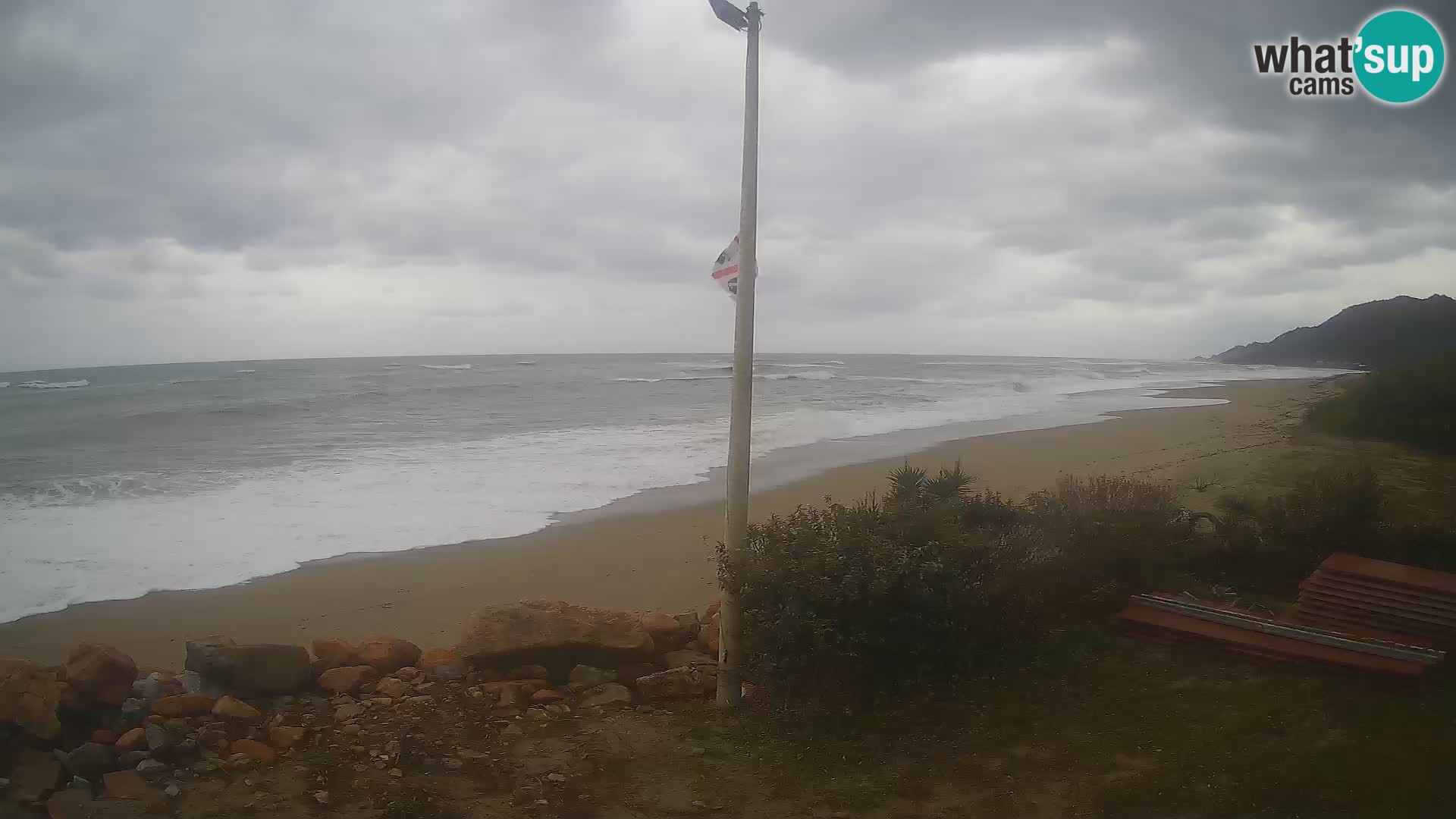 Webcam Museddu Strand – Ogliastra – Sardinien – Italien