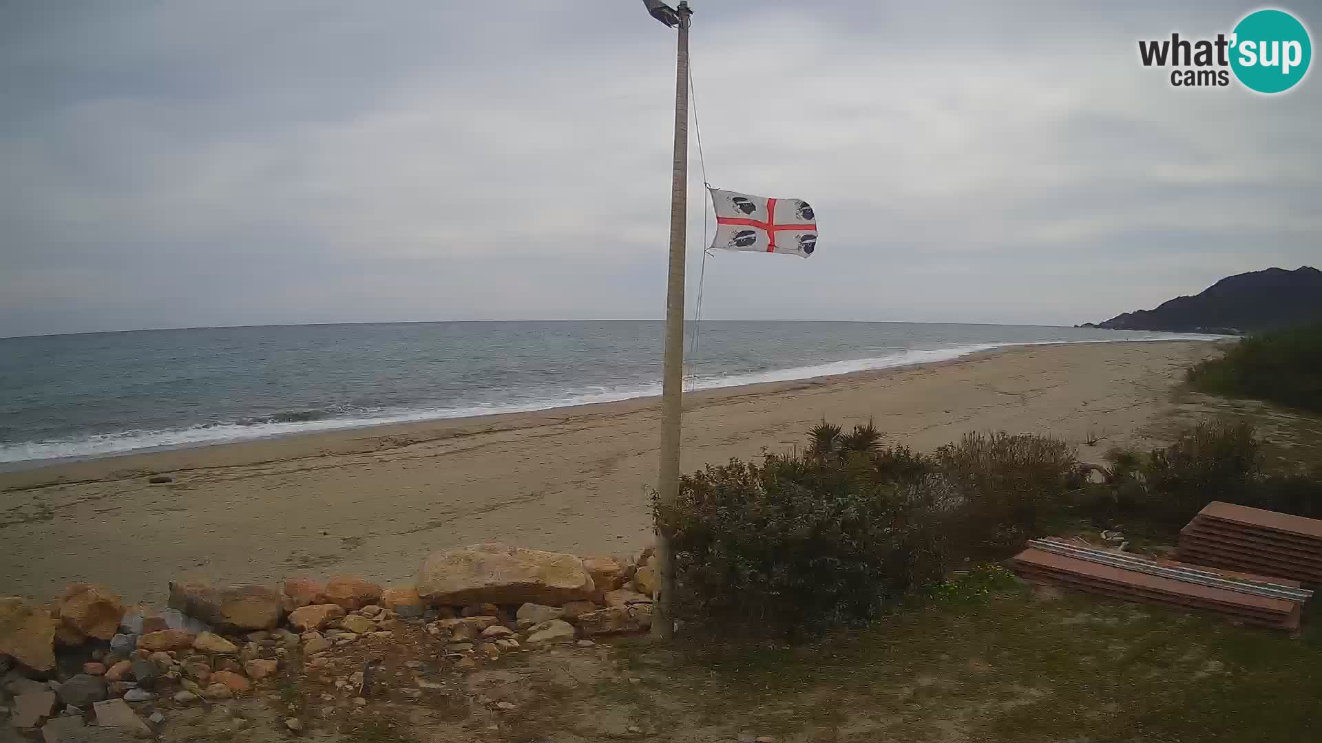 LIVE webcam Museddu beach – Ogliastra – Sardinia – Italy