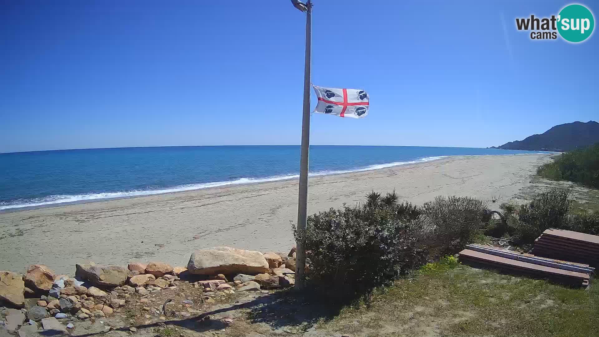 LIVE webcam spiaggia di Museddu – Ogliastra – Sardegna