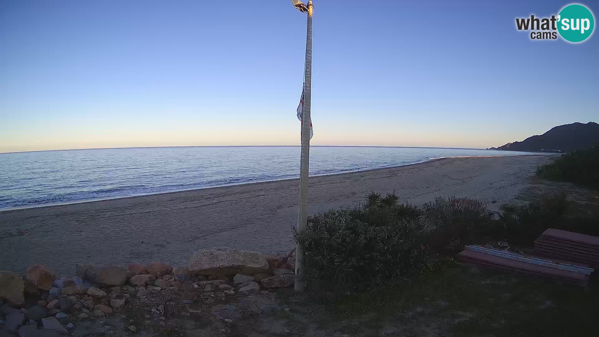 Webcam Museddu Strand – Ogliastra – Sardinien – Italien