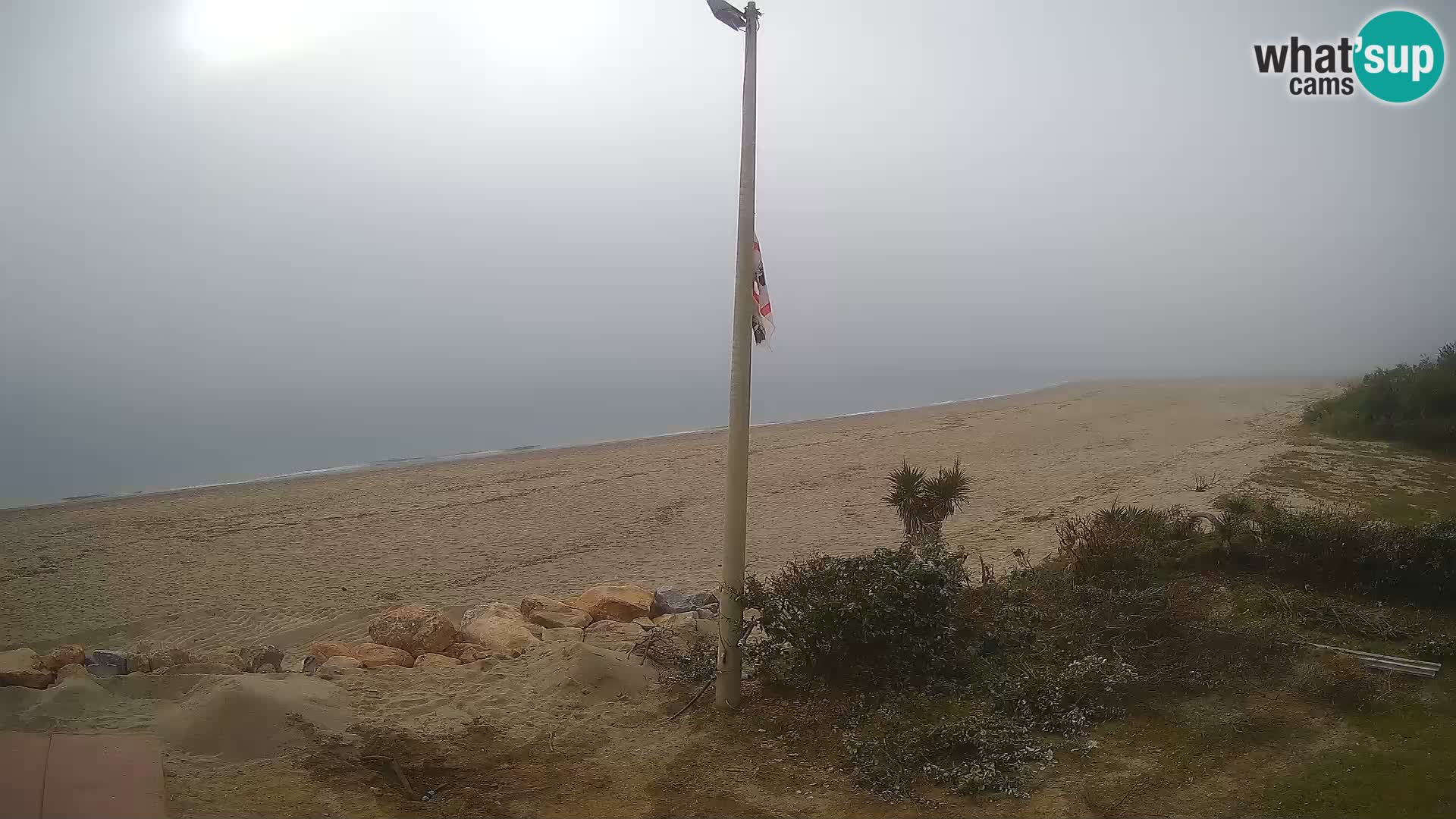 Webcam plage Museddu – Ogliastra livecam Sardaigne – Italie