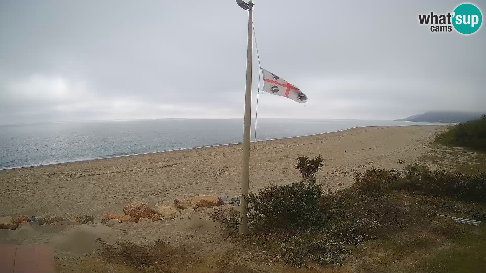 Web kamera plaža Museddu – Ogliastra – Sardinija – Italija