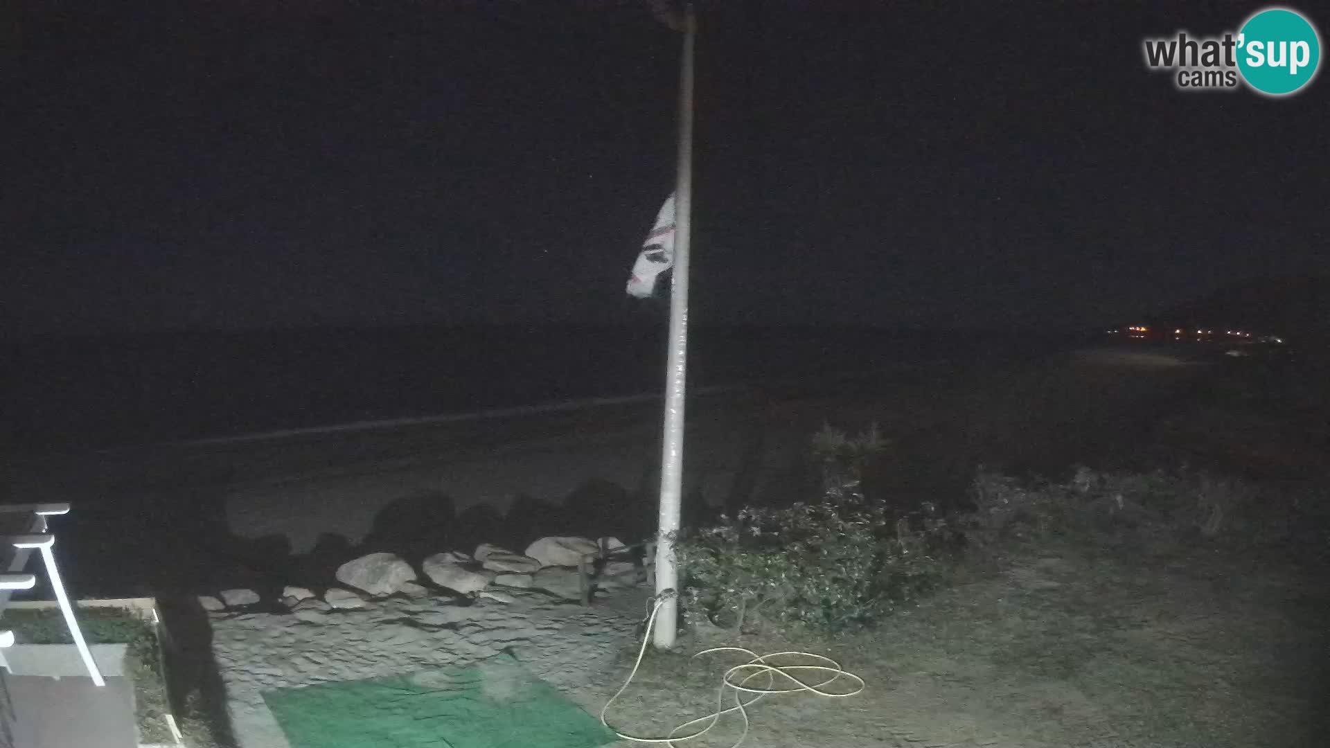 Camera en vivo playa Museddu – Ogliastra – Cerdeña – Italia