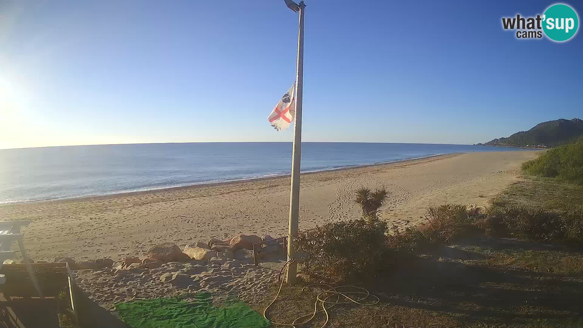 Web kamera plaža Museddu – Ogliastra – Sardinija – Italija