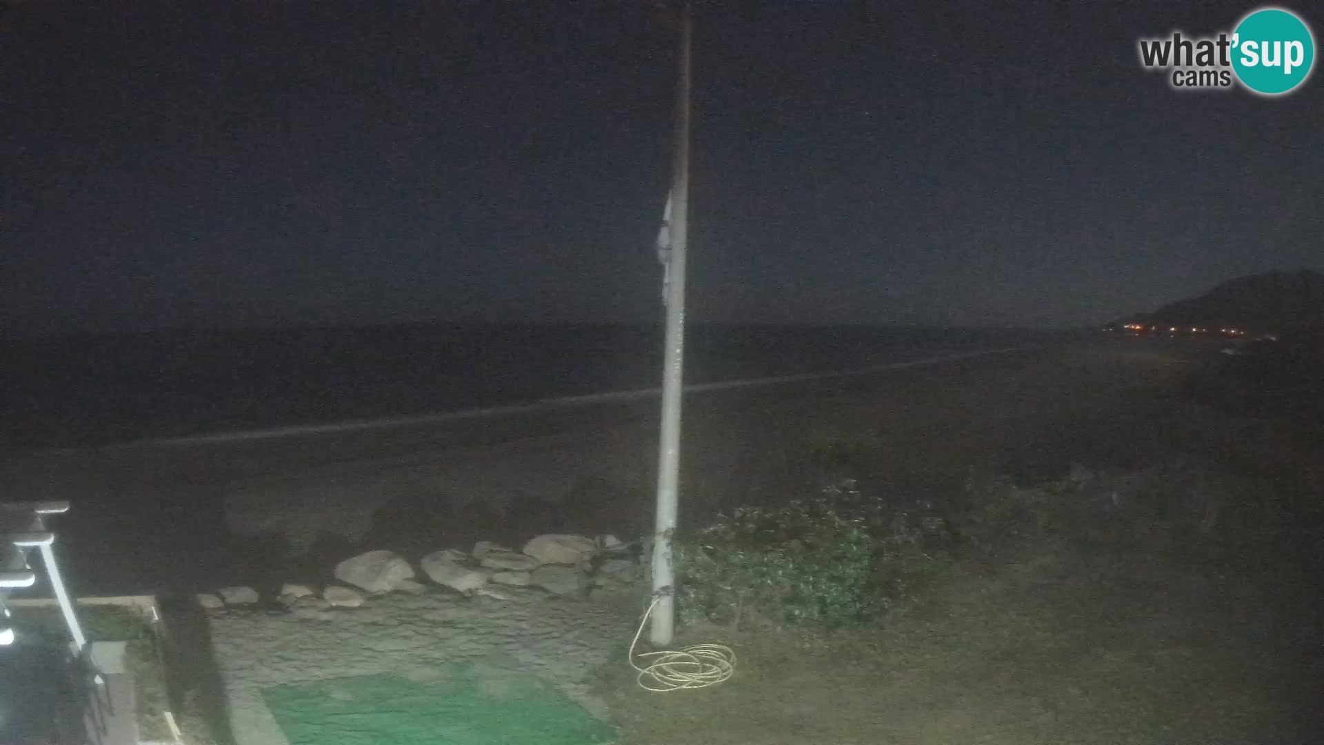 Camera en vivo playa Museddu – Ogliastra – Cerdeña – Italia