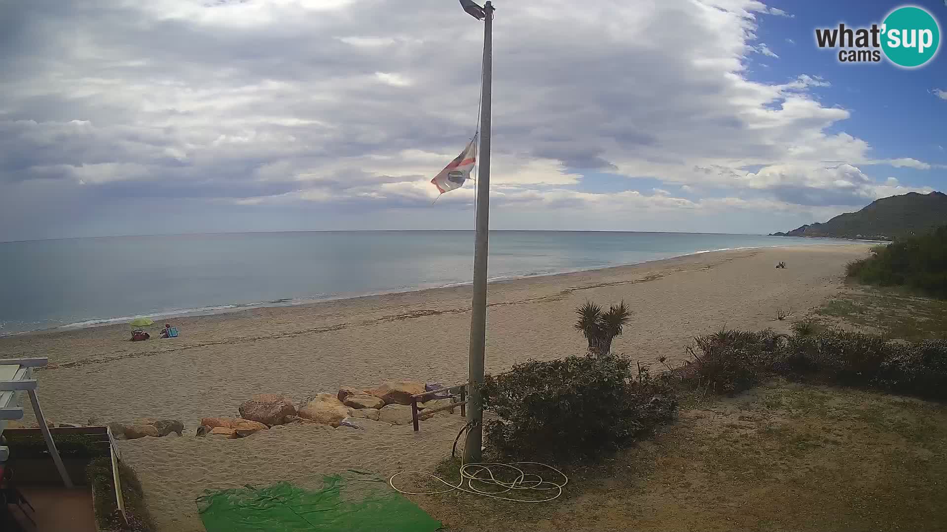 Camera en vivo playa Museddu – Ogliastra – Cerdeña – Italia