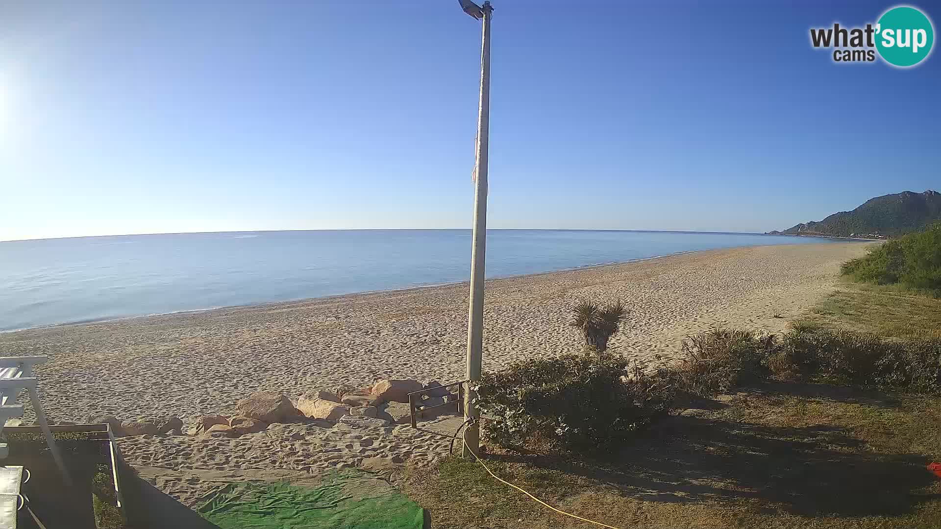 Webcam Museddu Strand – Ogliastra – Sardinien – Italien