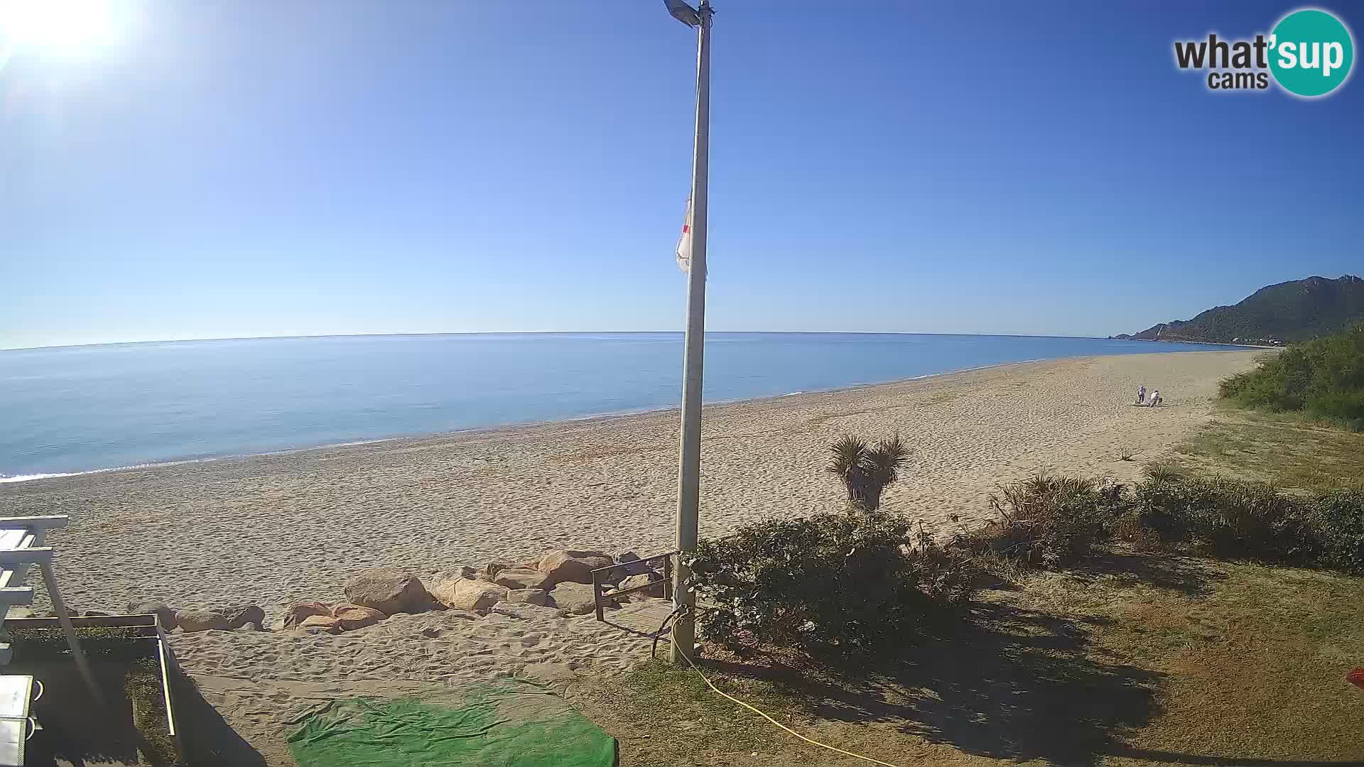 LIVE webcam spiaggia di Museddu – Ogliastra – Sardegna