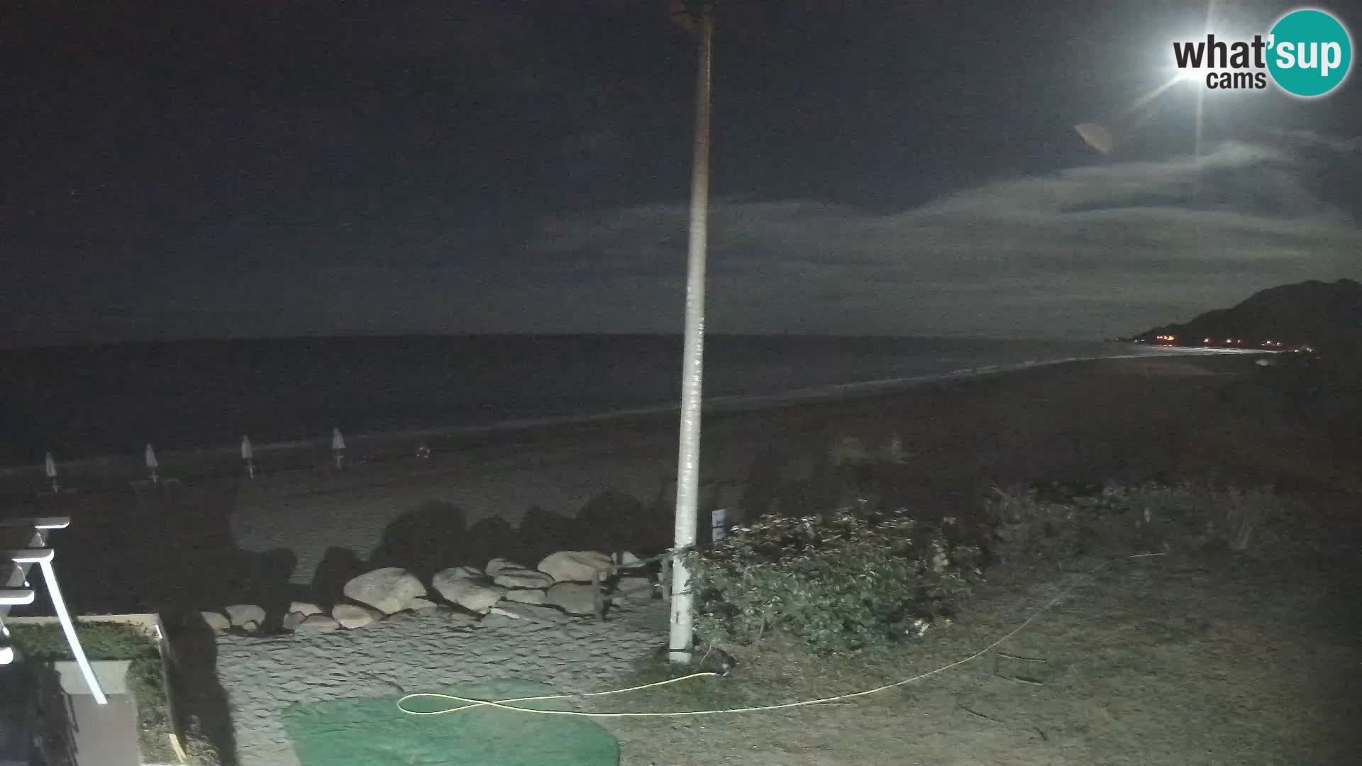 Webcam plage Museddu – Ogliastra livecam Sardaigne – Italie