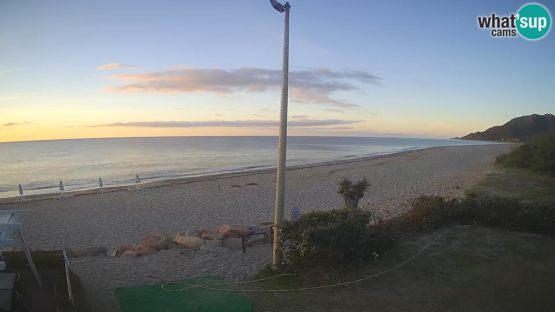 LIVE webcam Museddu beach – Ogliastra – Sardinia – Italy