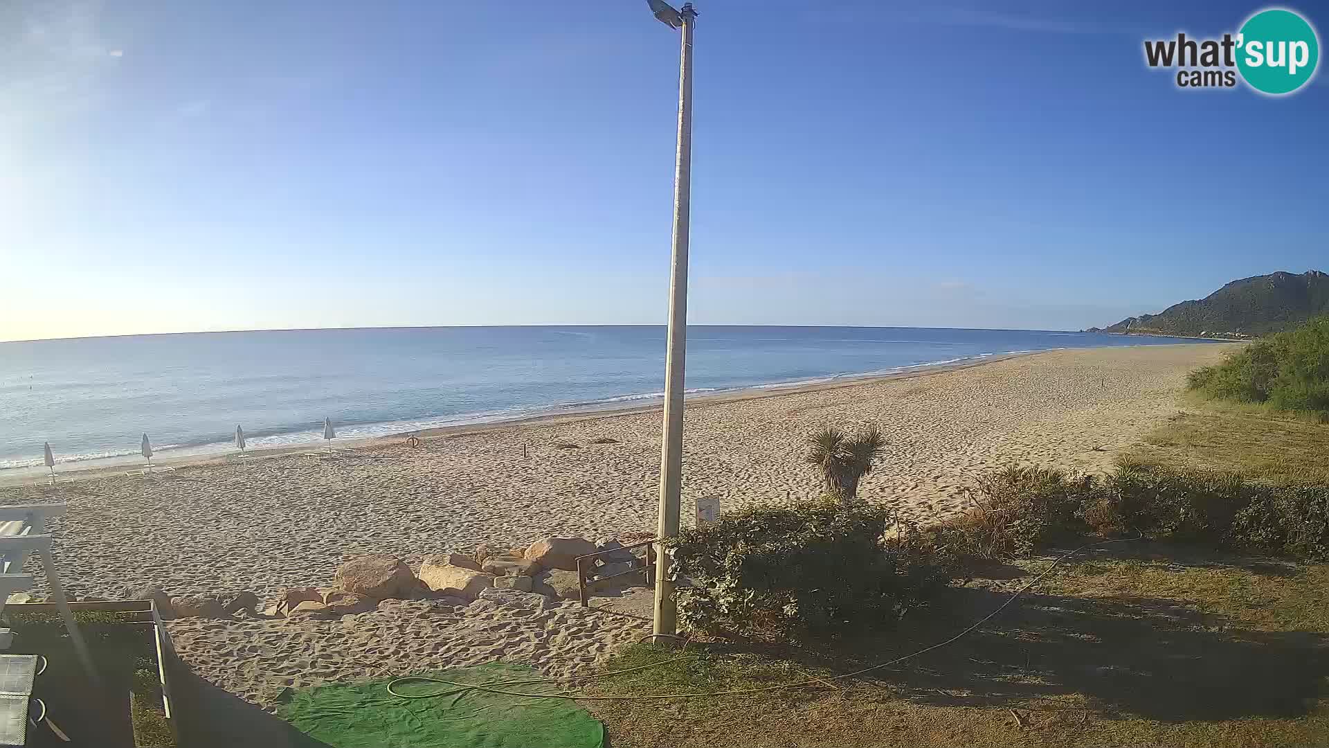 LIVE webcam Museddu beach – Ogliastra – Sardinia – Italy