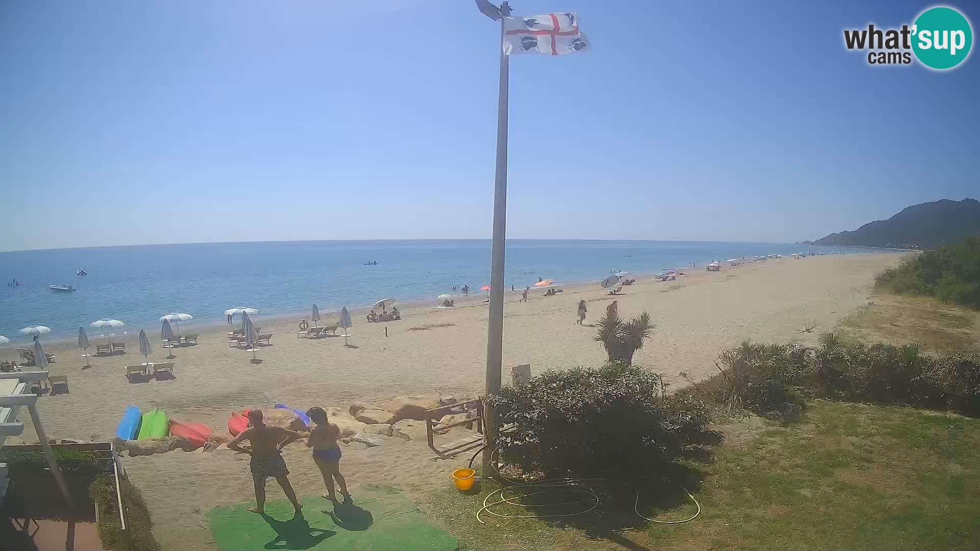 LIVE webcam Museddu beach – Ogliastra – Sardinia – Italy