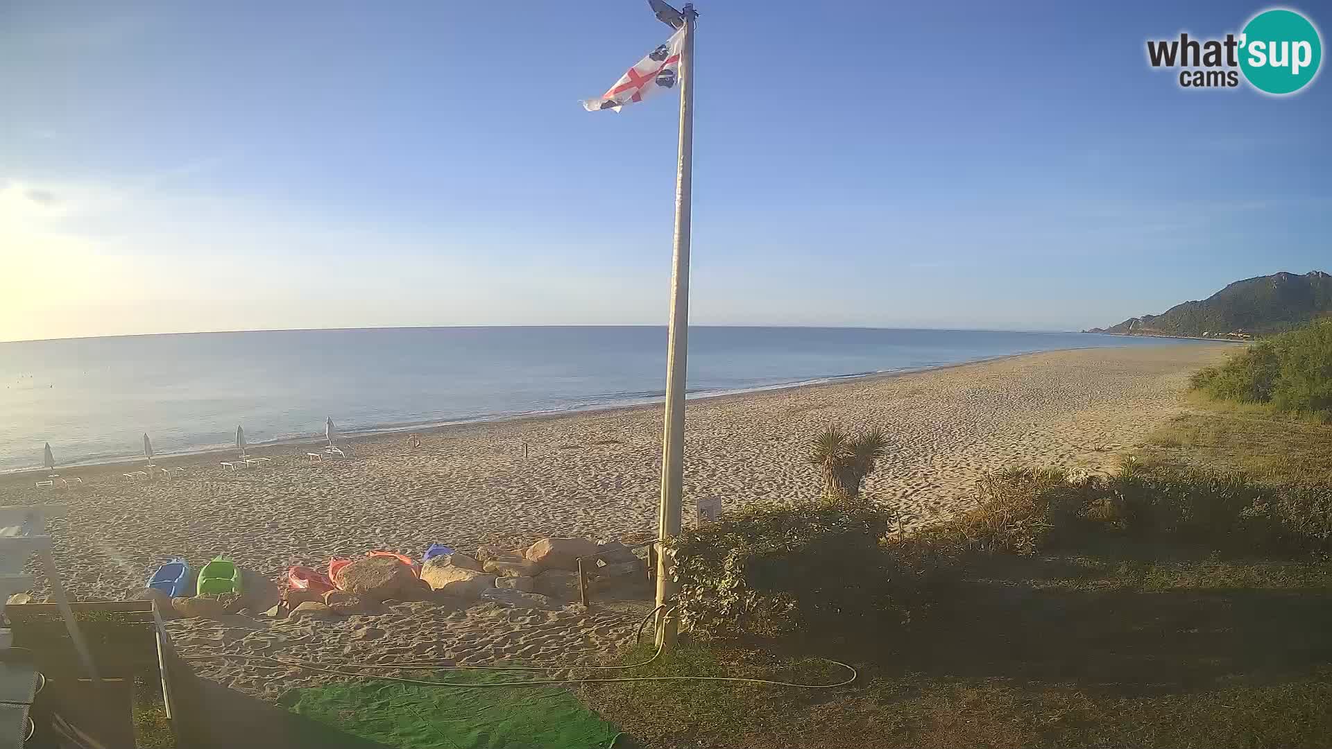 Webcam Museddu Strand – Ogliastra – Sardinien – Italien