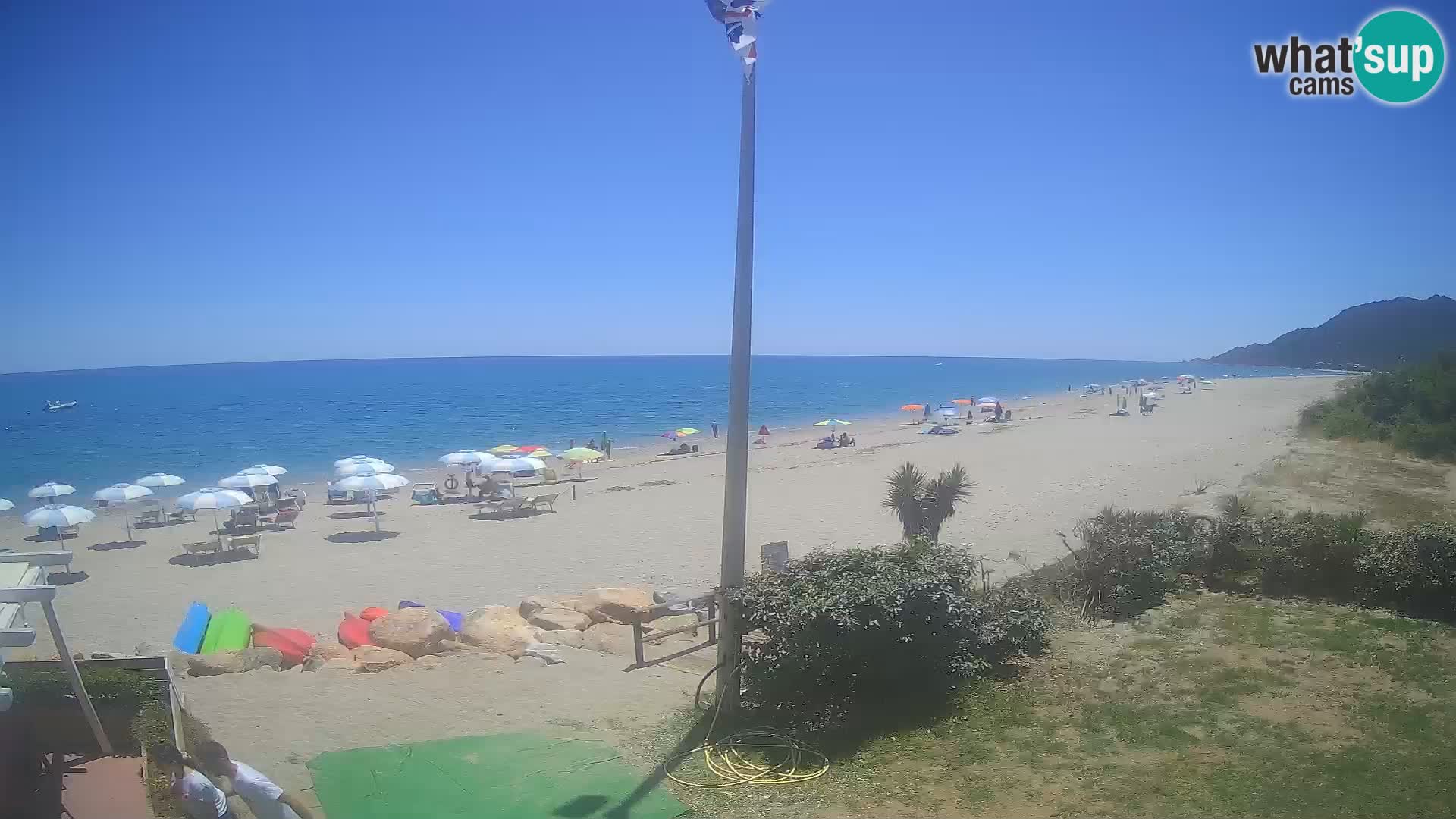 Webcam Museddu Strand – Ogliastra – Sardinien – Italien