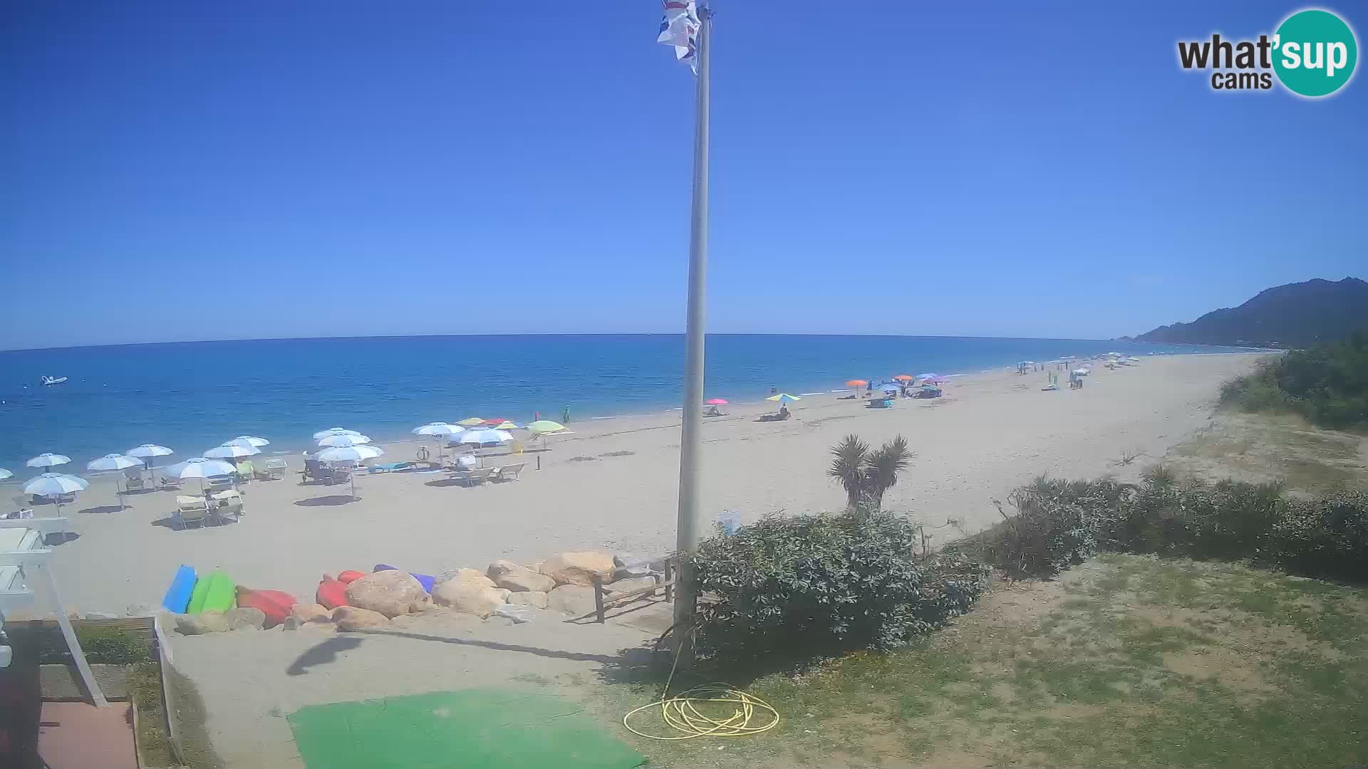 Webcam Museddu Strand – Ogliastra – Sardinien – Italien