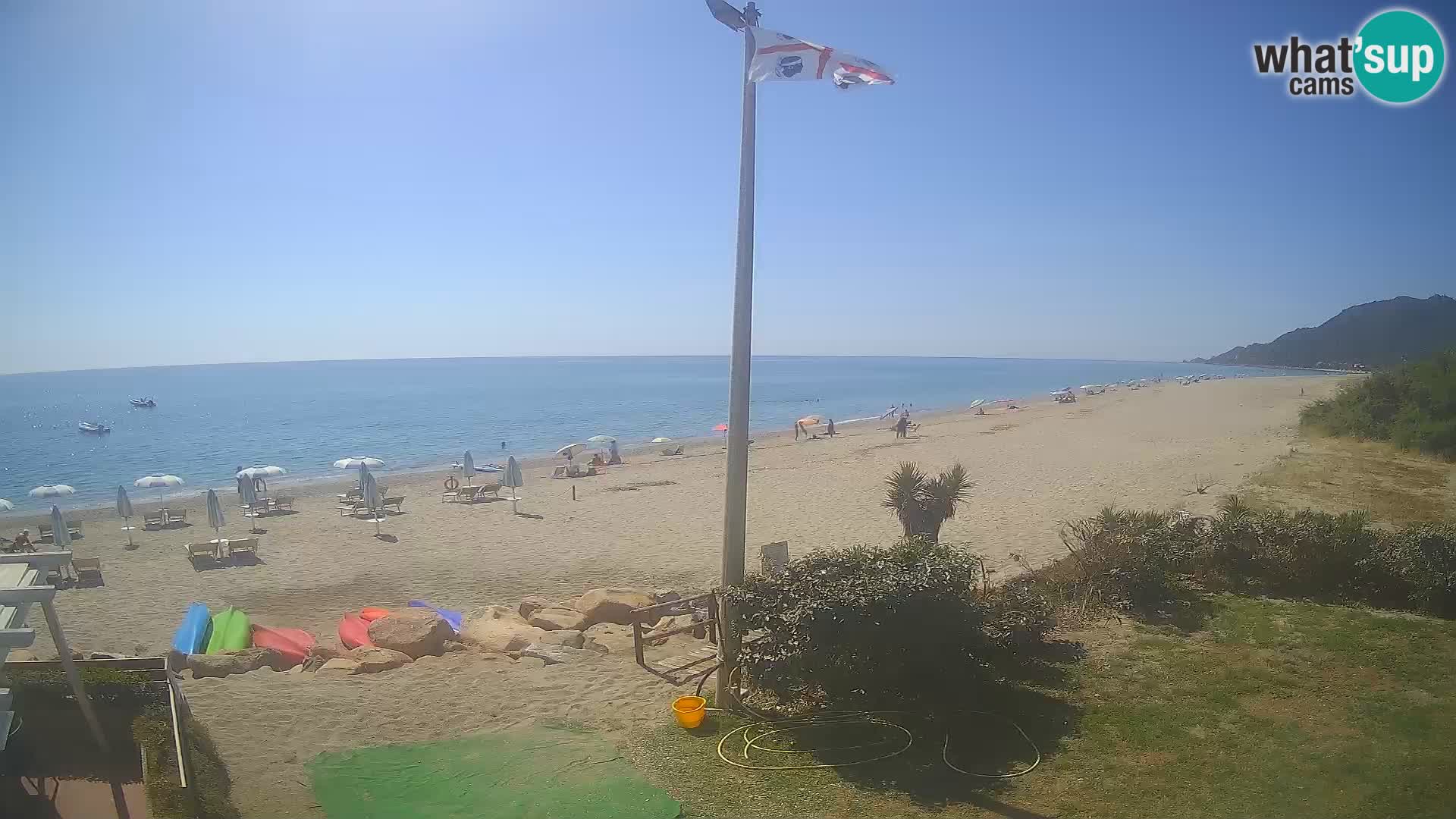 Webcam Museddu Strand – Ogliastra – Sardinien – Italien