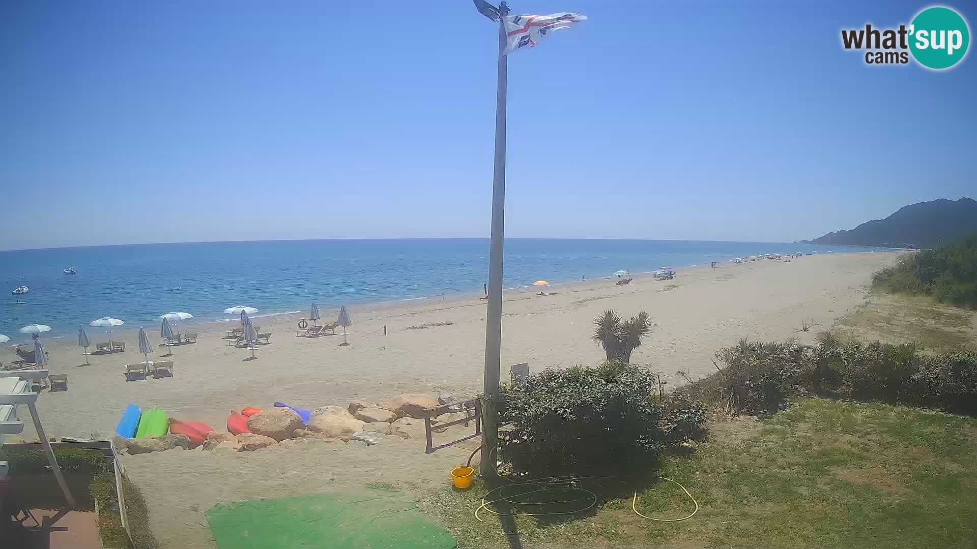 Webcam Museddu Strand – Ogliastra – Sardinien – Italien