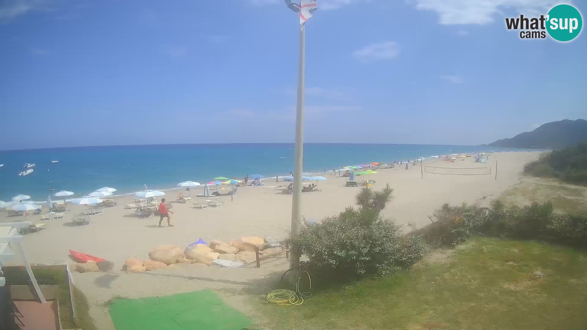 Web kamera plaža Museddu – Ogliastra – Sardinija – Italija