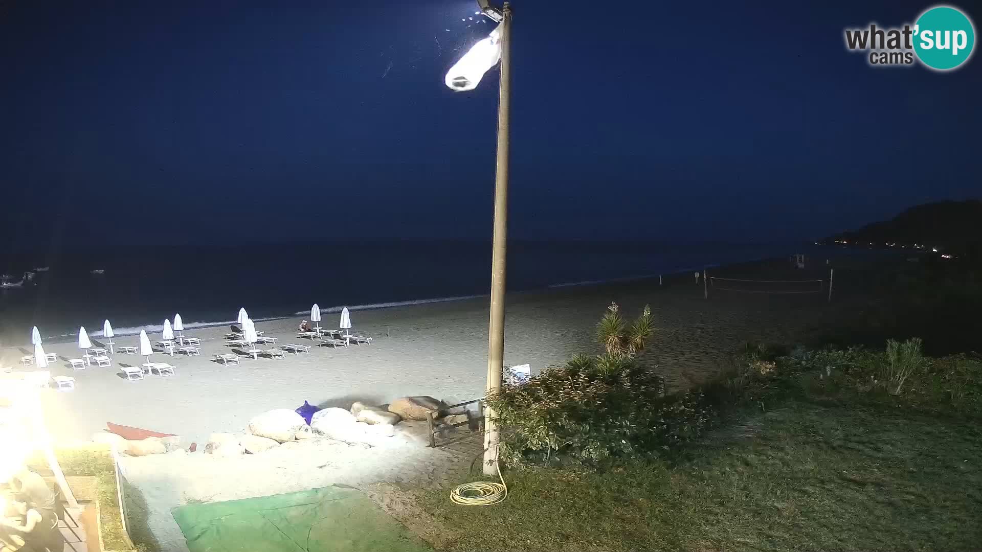 Webcam plage Museddu – Ogliastra livecam Sardaigne – Italie