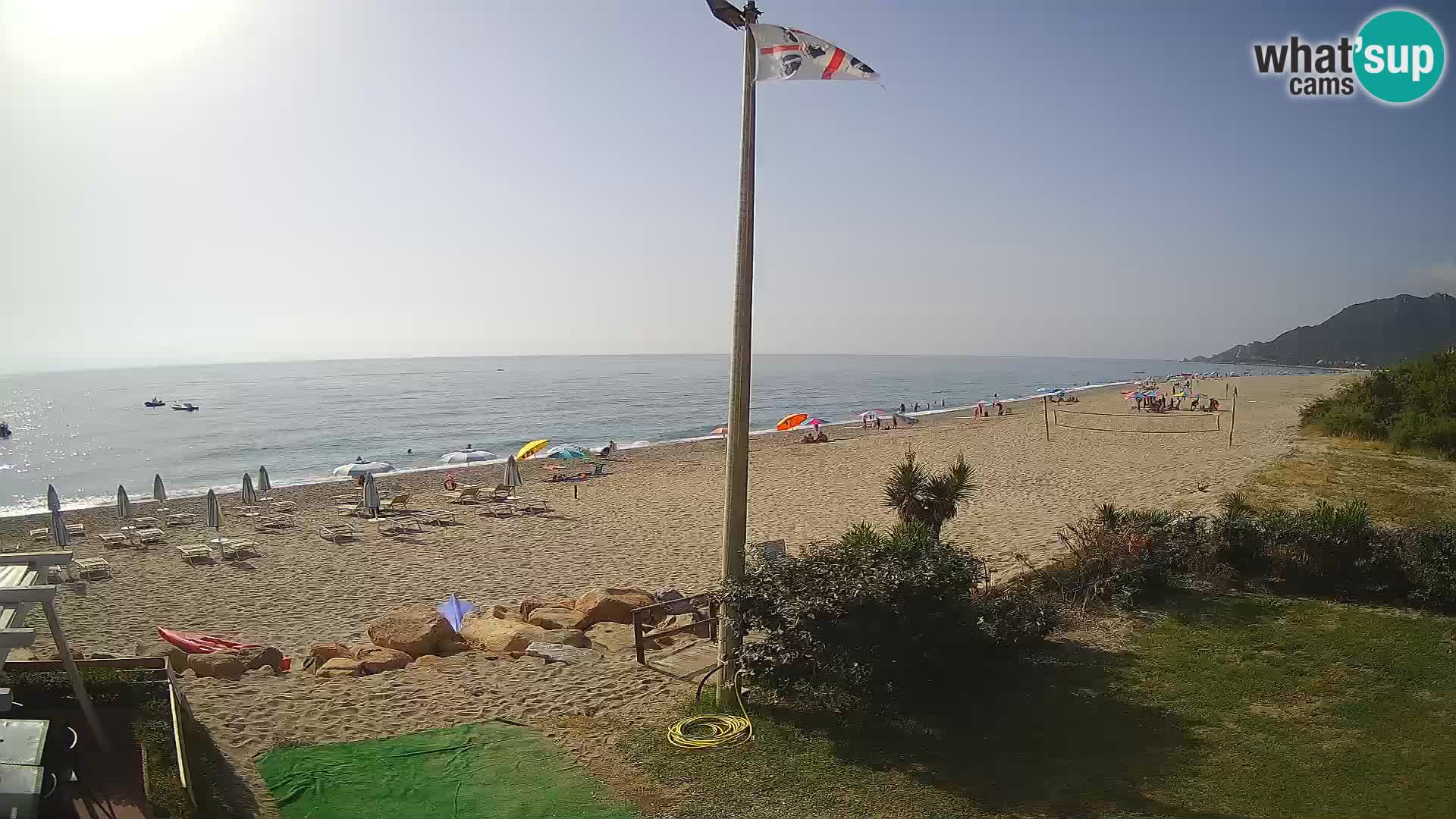LIVE webcam Museddu beach – Ogliastra – Sardinia – Italy